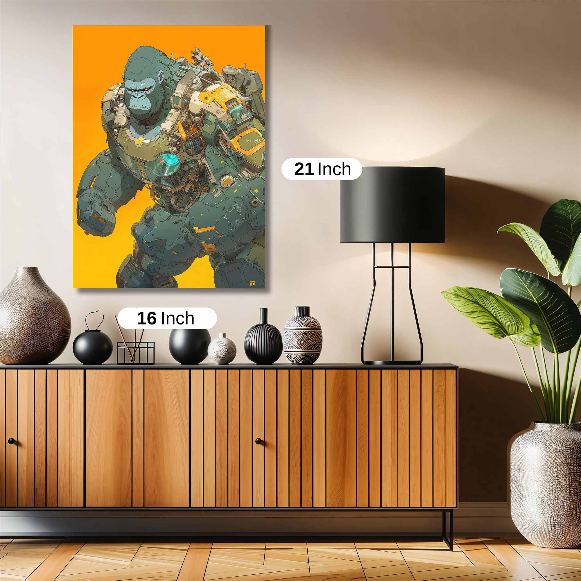 Gorilla Cyberpunk Safe Wall Magnetic / M