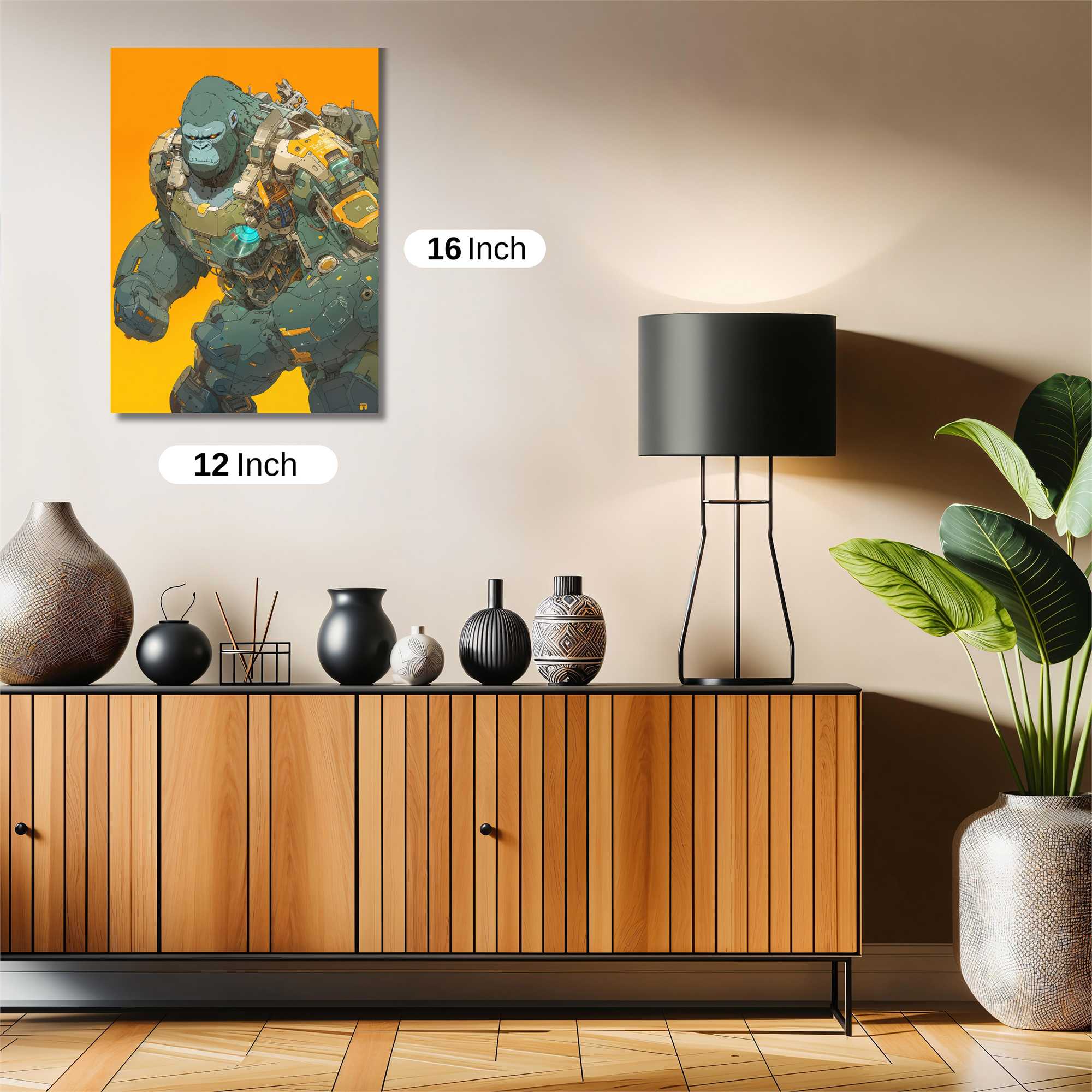 Gorilla Cyberpunk Safe Wall Magnetic / M