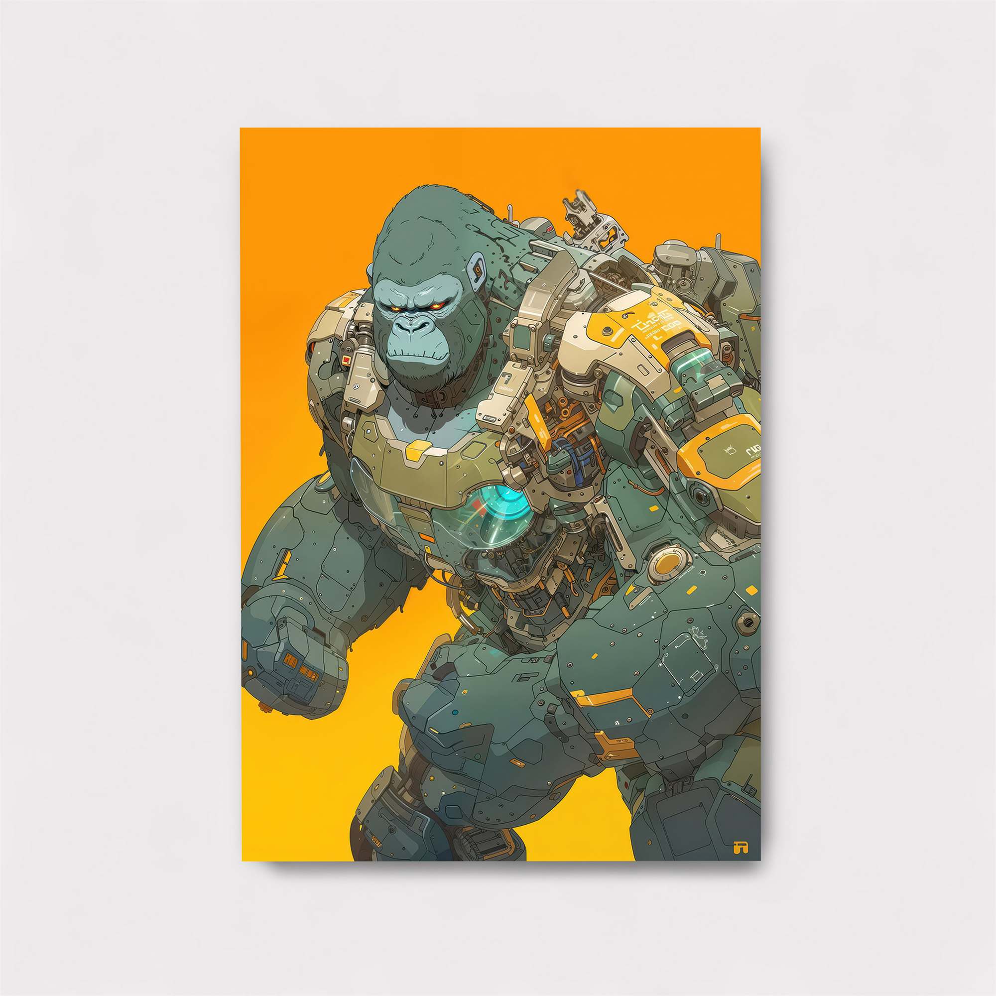 Gorilla Cyberpunk Safe Wall Magnetic / M