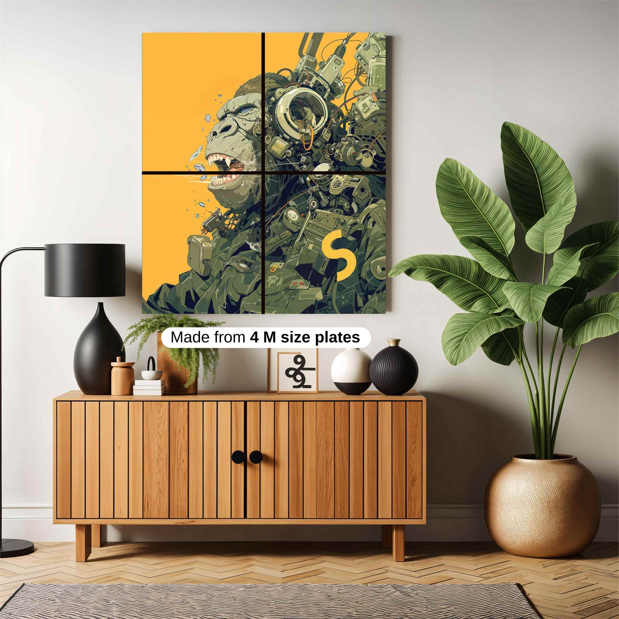 Cyber Rage Safe Wall Magnetic / M