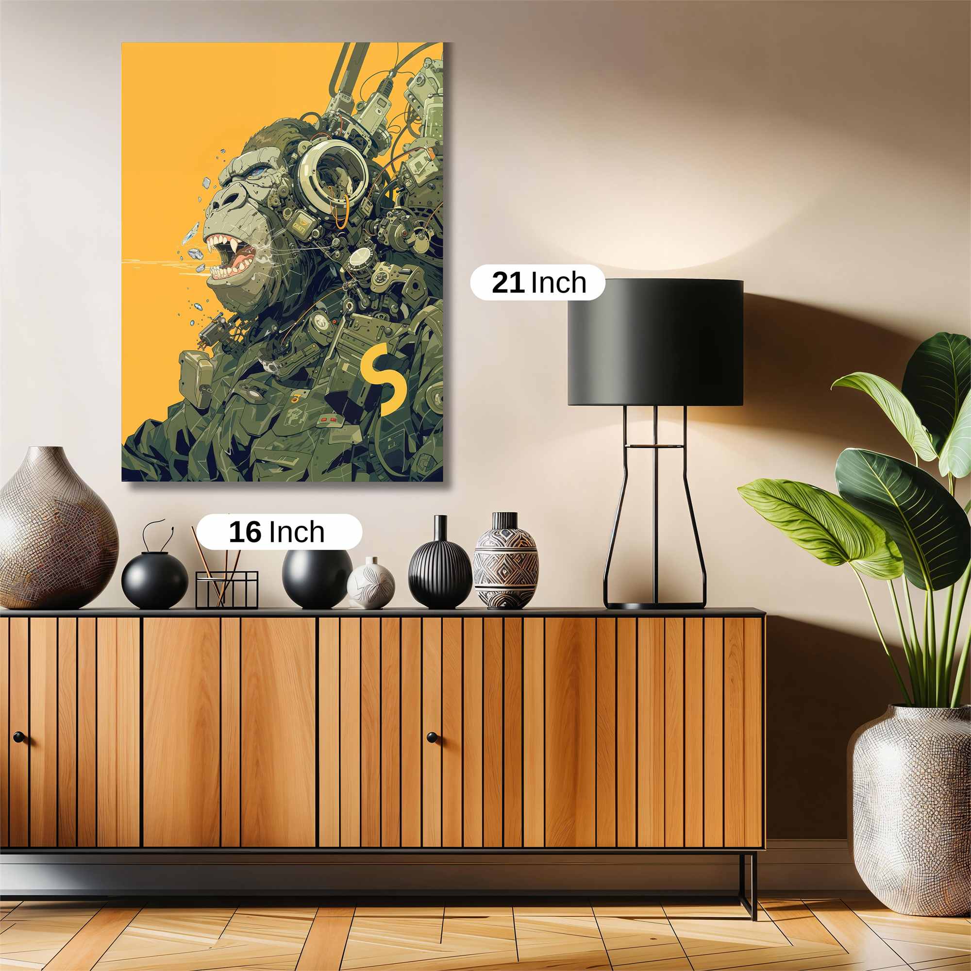 Cyber Rage Safe Wall Magnetic / M