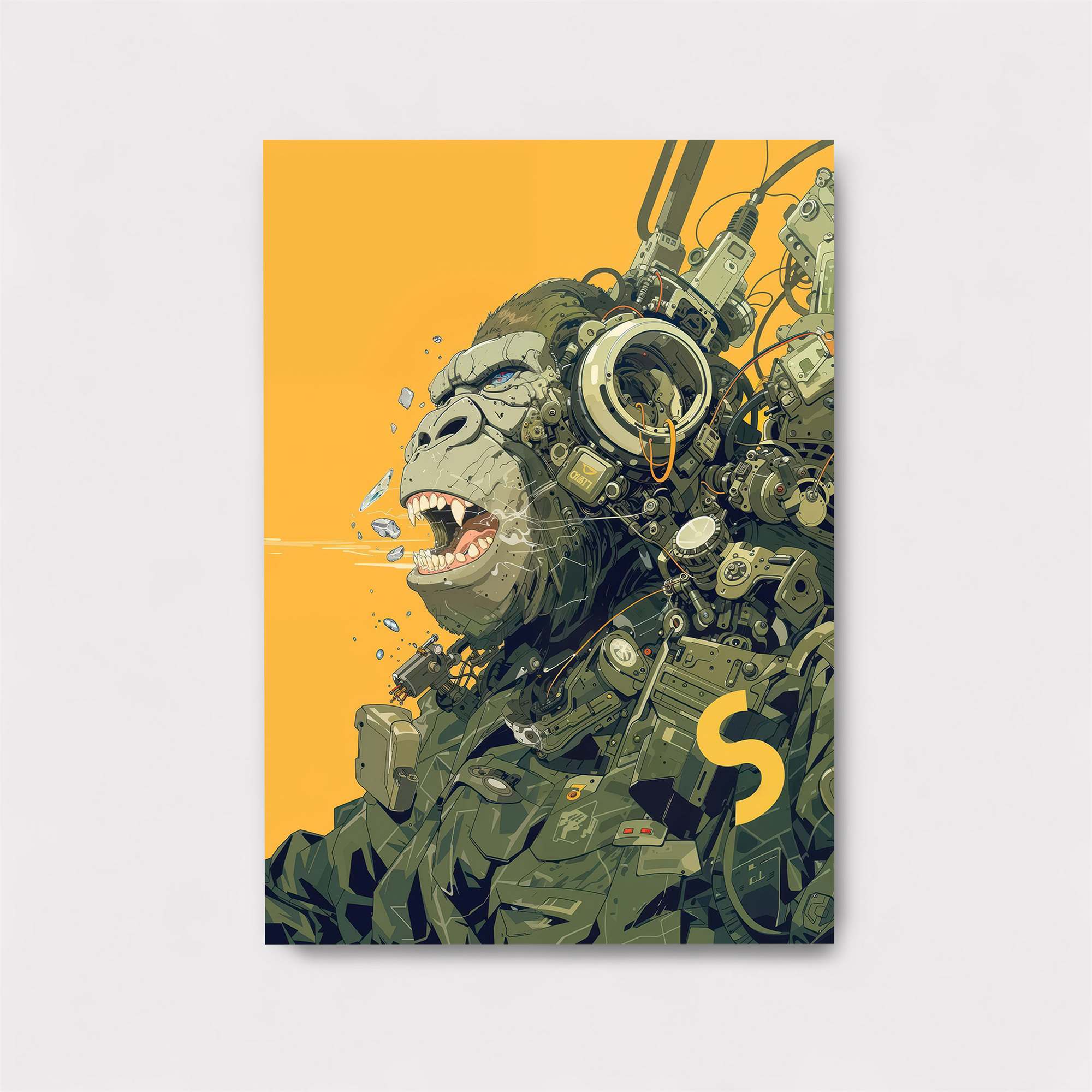 Cyber Rage Safe Wall Magnetic / M