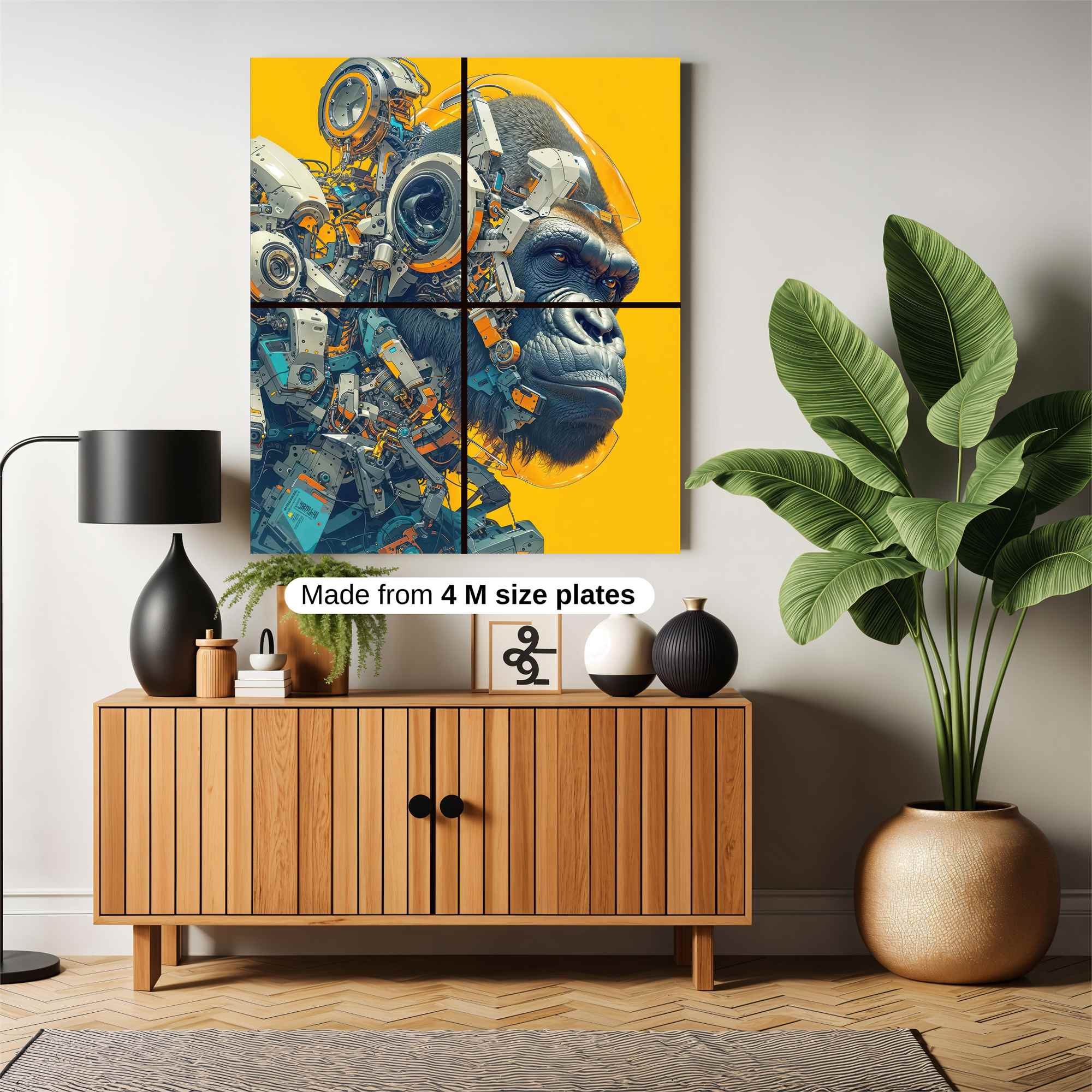 CyberApe Futuristic Safe Wall Magnetic / M