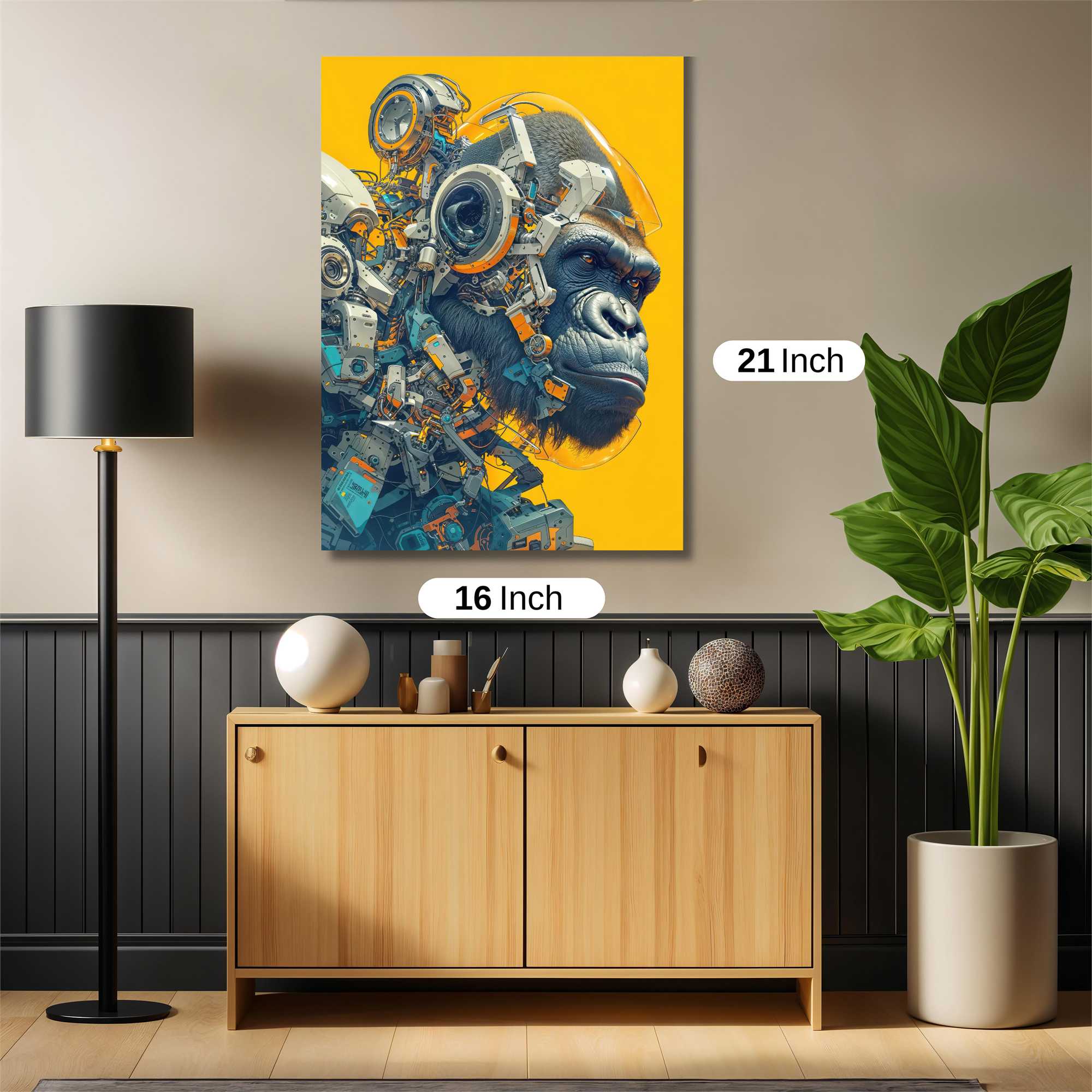 CyberApe Futuristic Safe Wall Magnetic / M