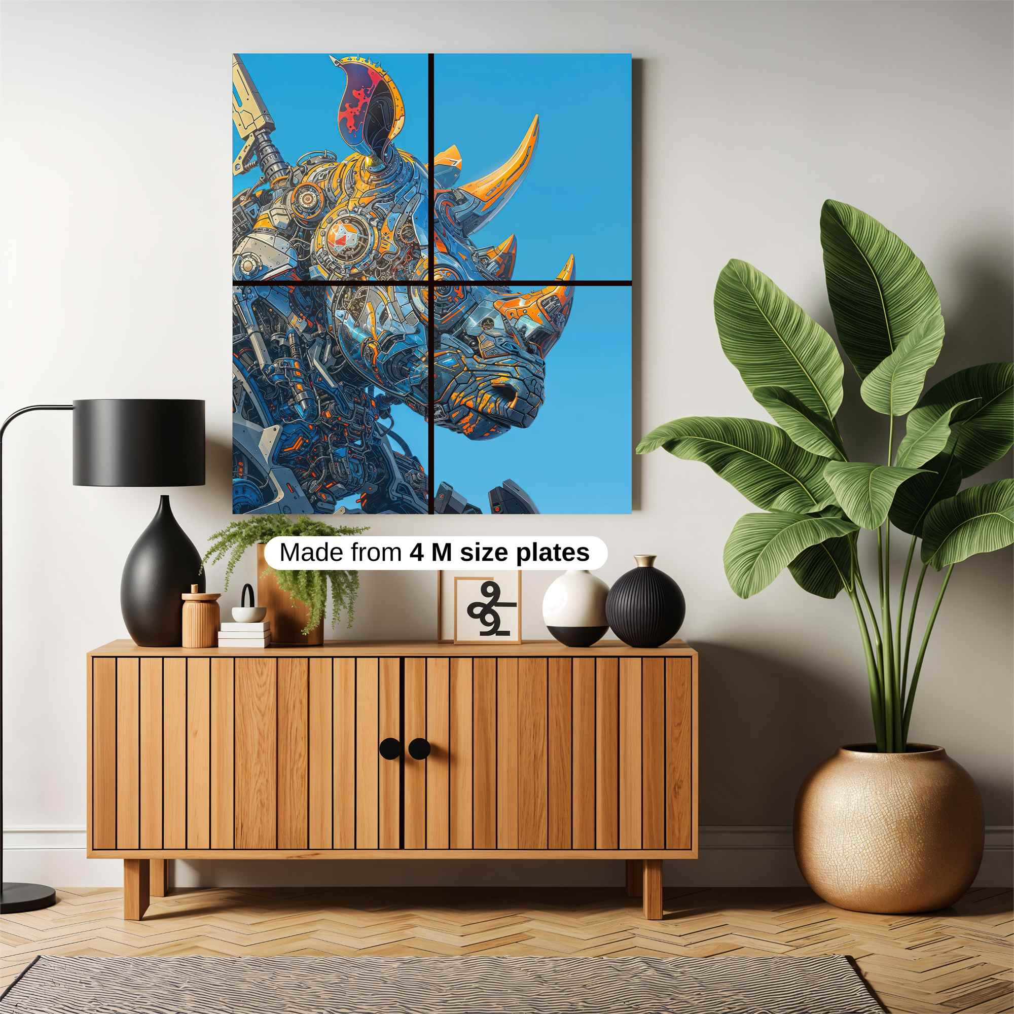 Robo-Rhino Safe Wall Magnetic / M