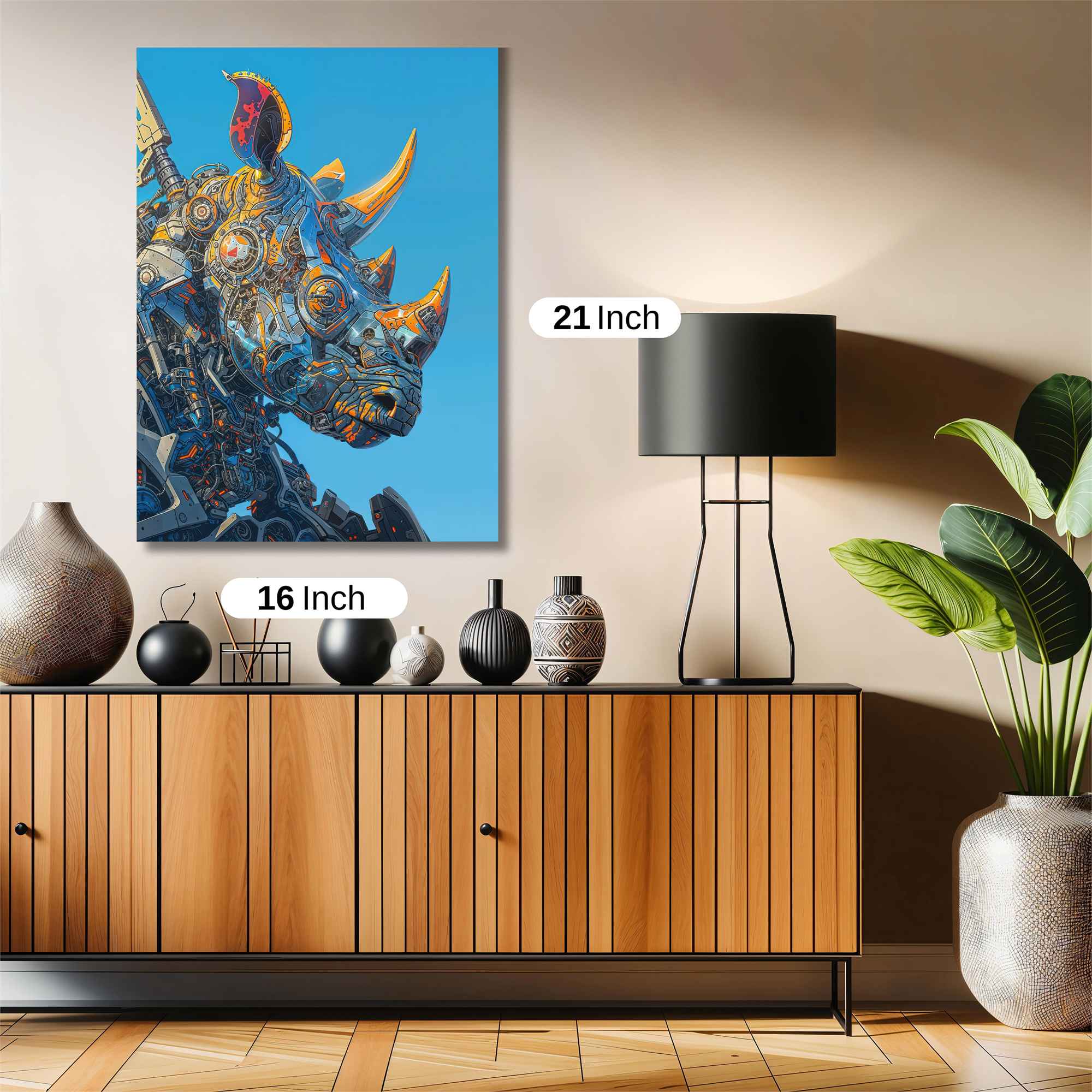 Robo-Rhino Safe Wall Magnetic / M