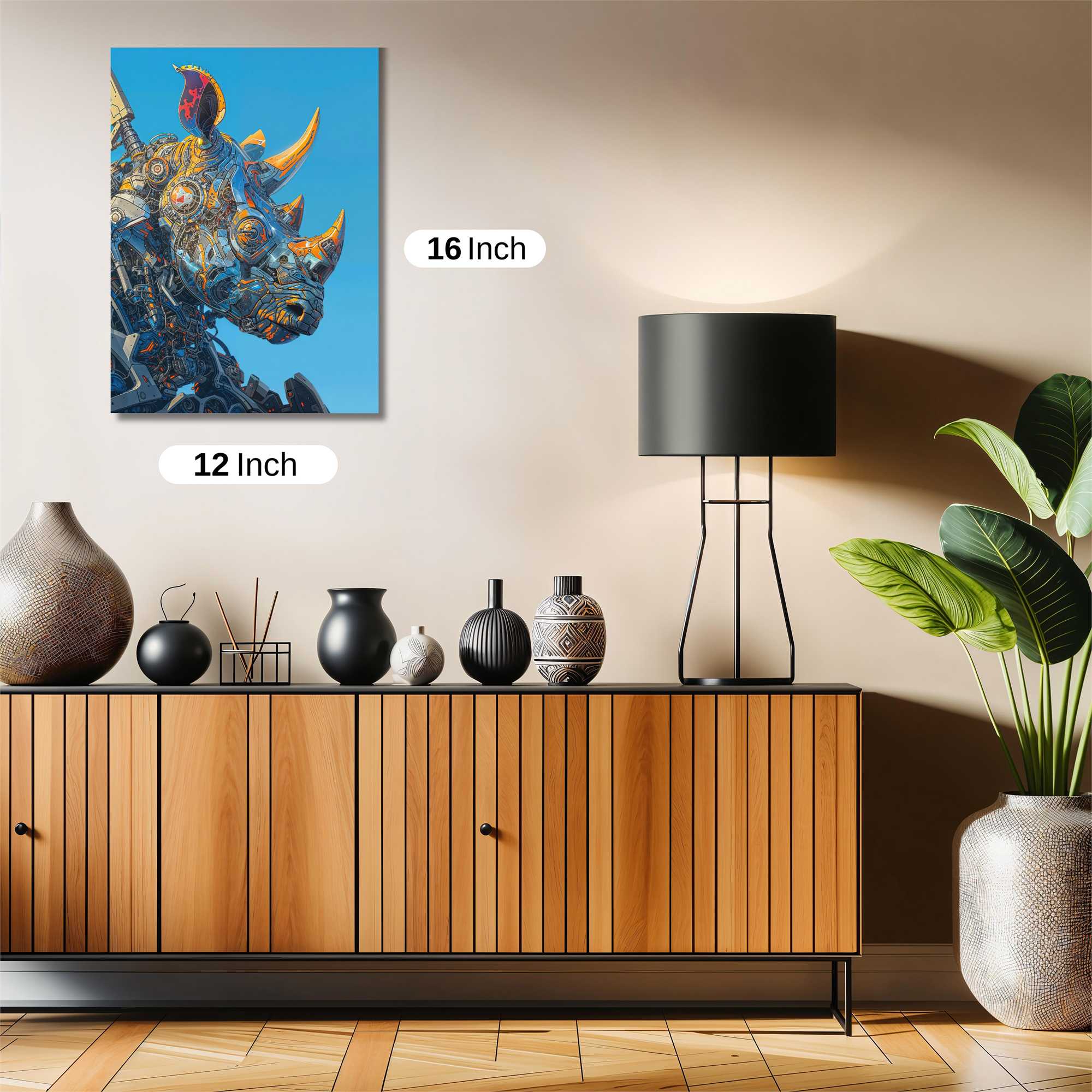 Robo-Rhino Safe Wall Magnetic / M