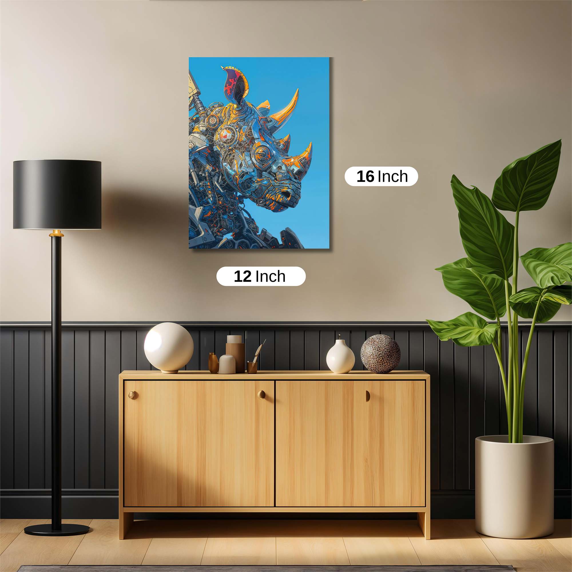 Robo-Rhino Safe Wall Magnetic / M
