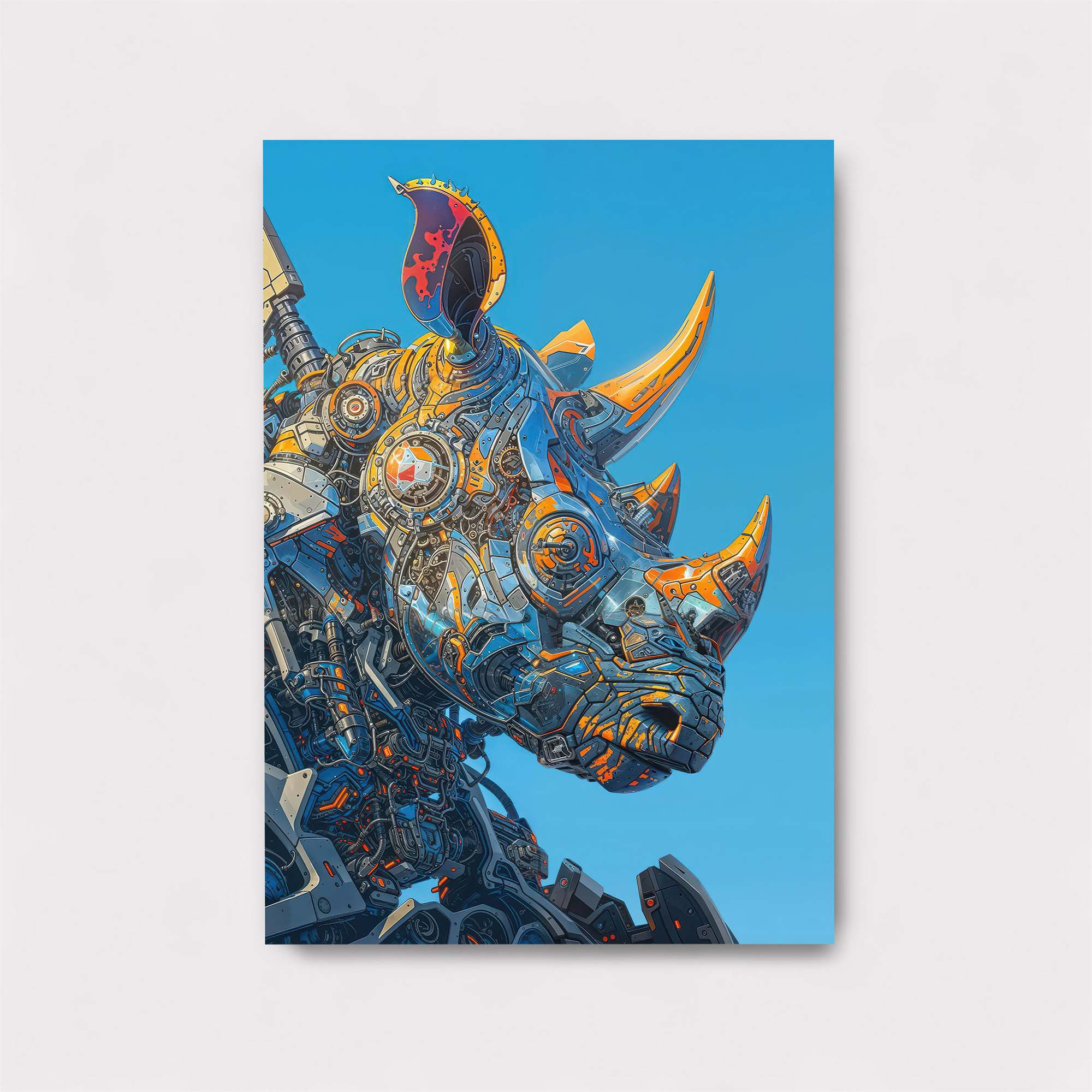 Robo-Rhino Safe Wall Magnetic / M