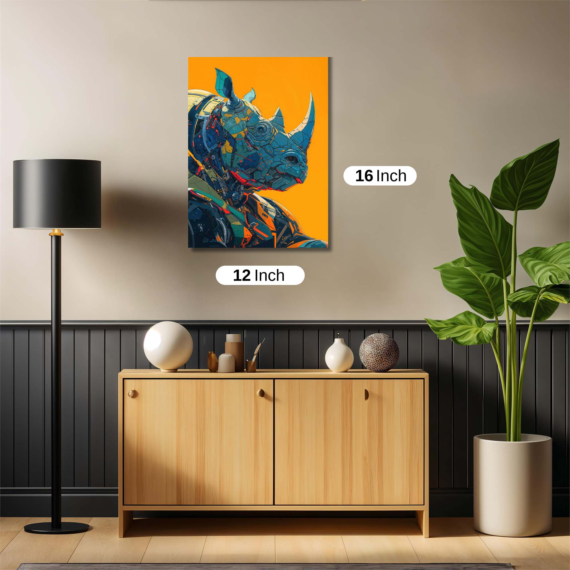 Rhino Radiance Safe Wall Magnetic / M