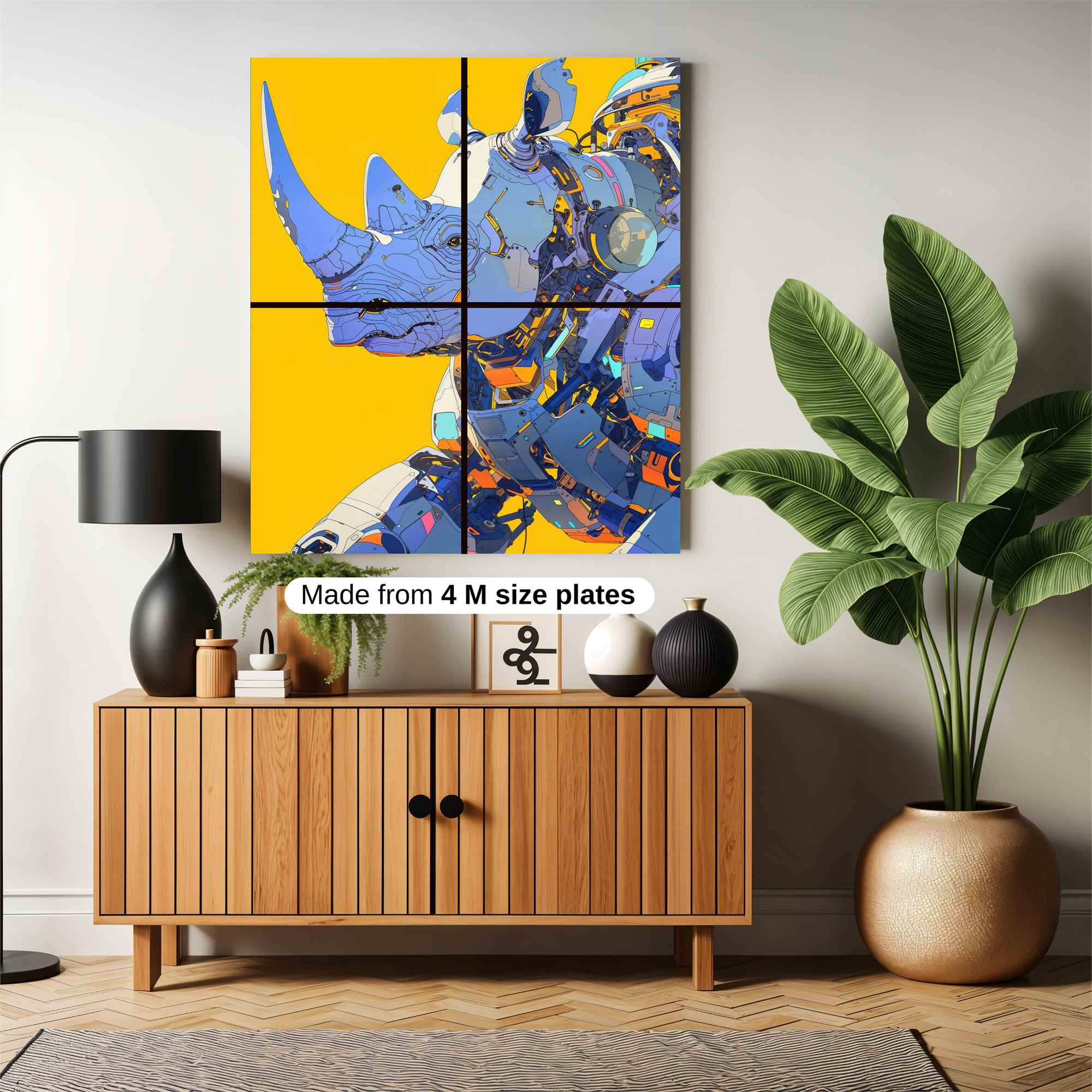 Robo-Rhino Safe Wall Magnetic / M