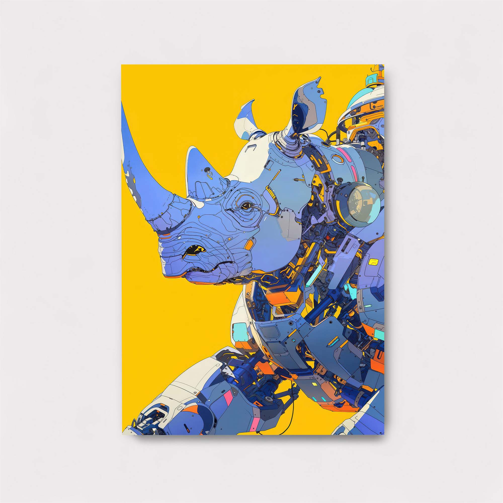 Robo-Rhino Safe Wall Magnetic / M
