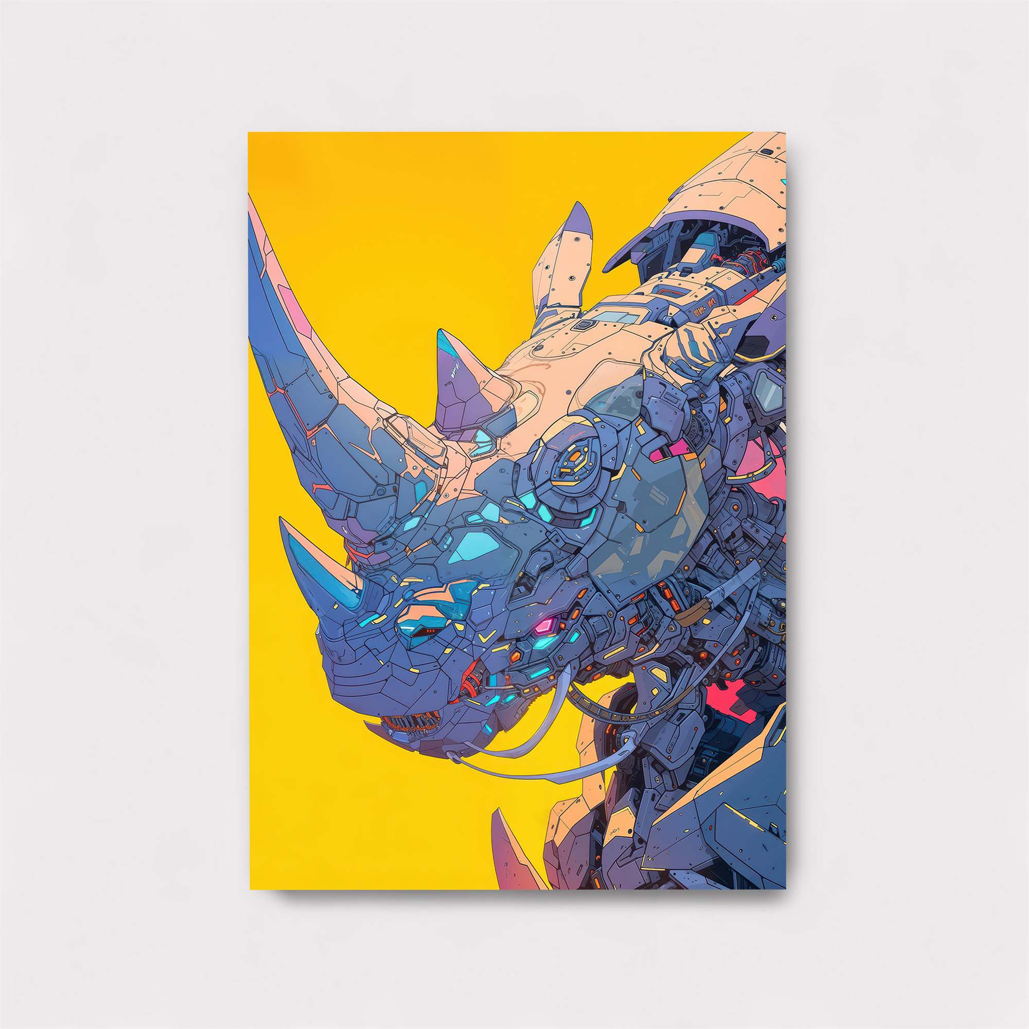 Rhino Cyberpunk Safe Wall Magnetic / M