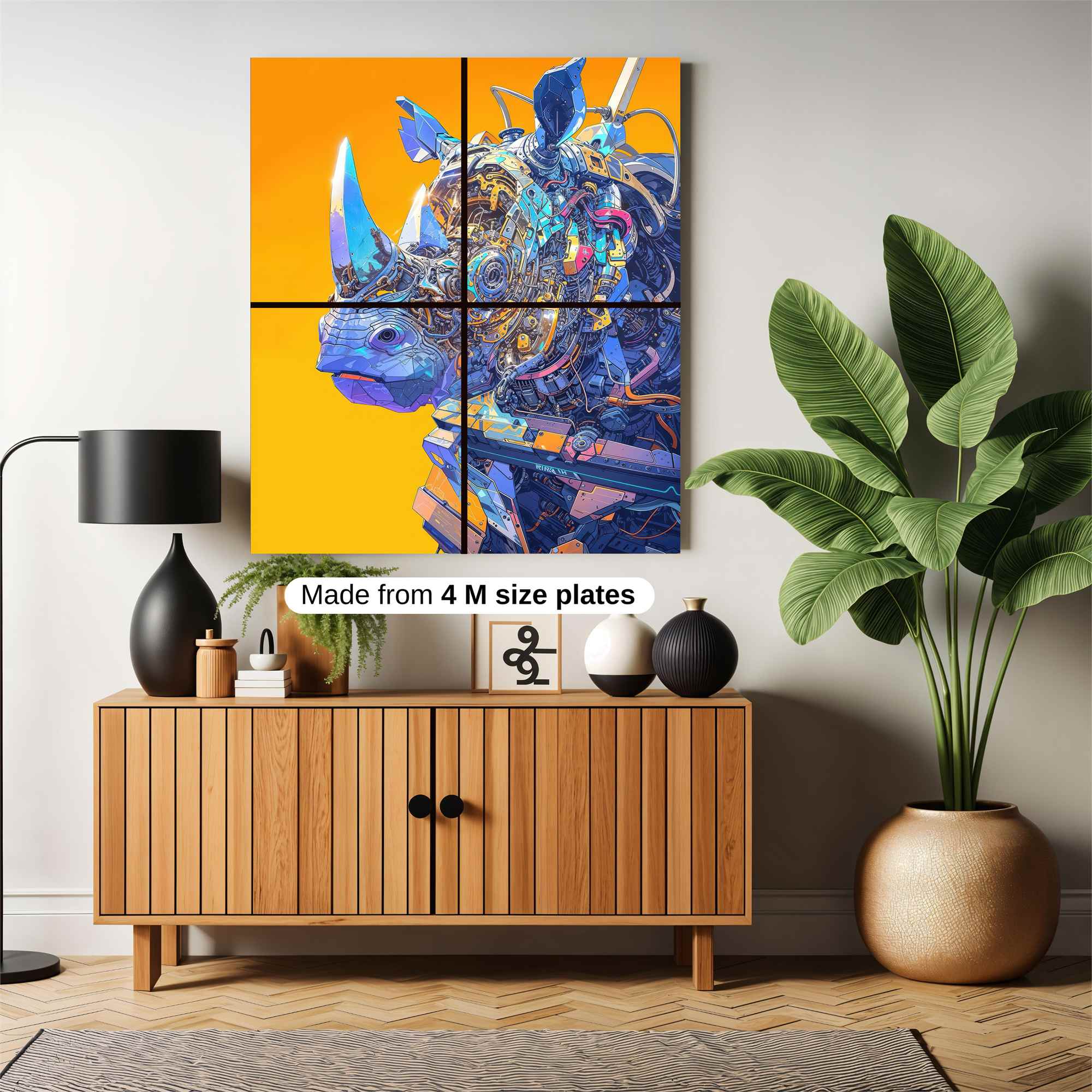 Robo-Rhino Safe Wall Magnetic / M