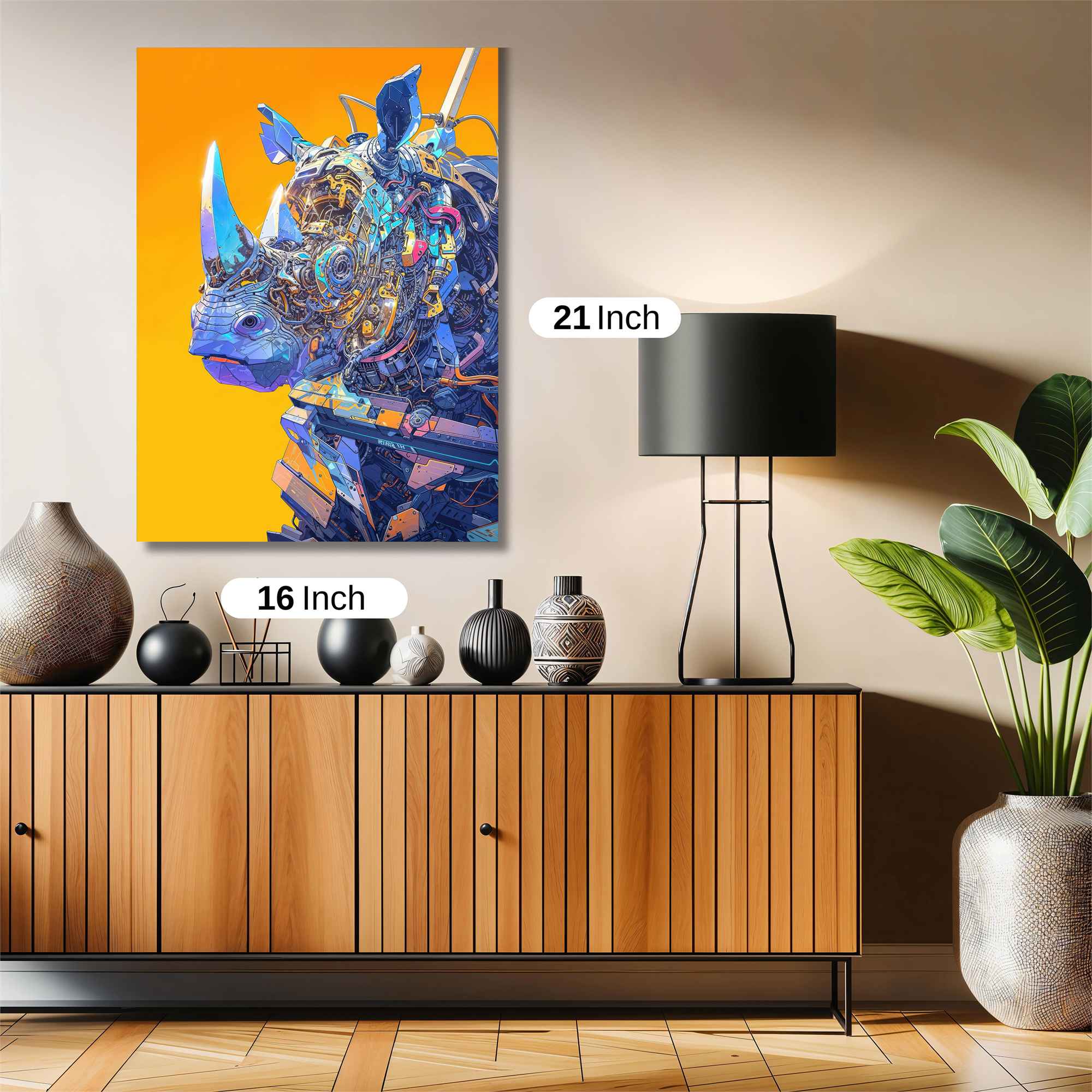 Robo-Rhino Safe Wall Magnetic / M