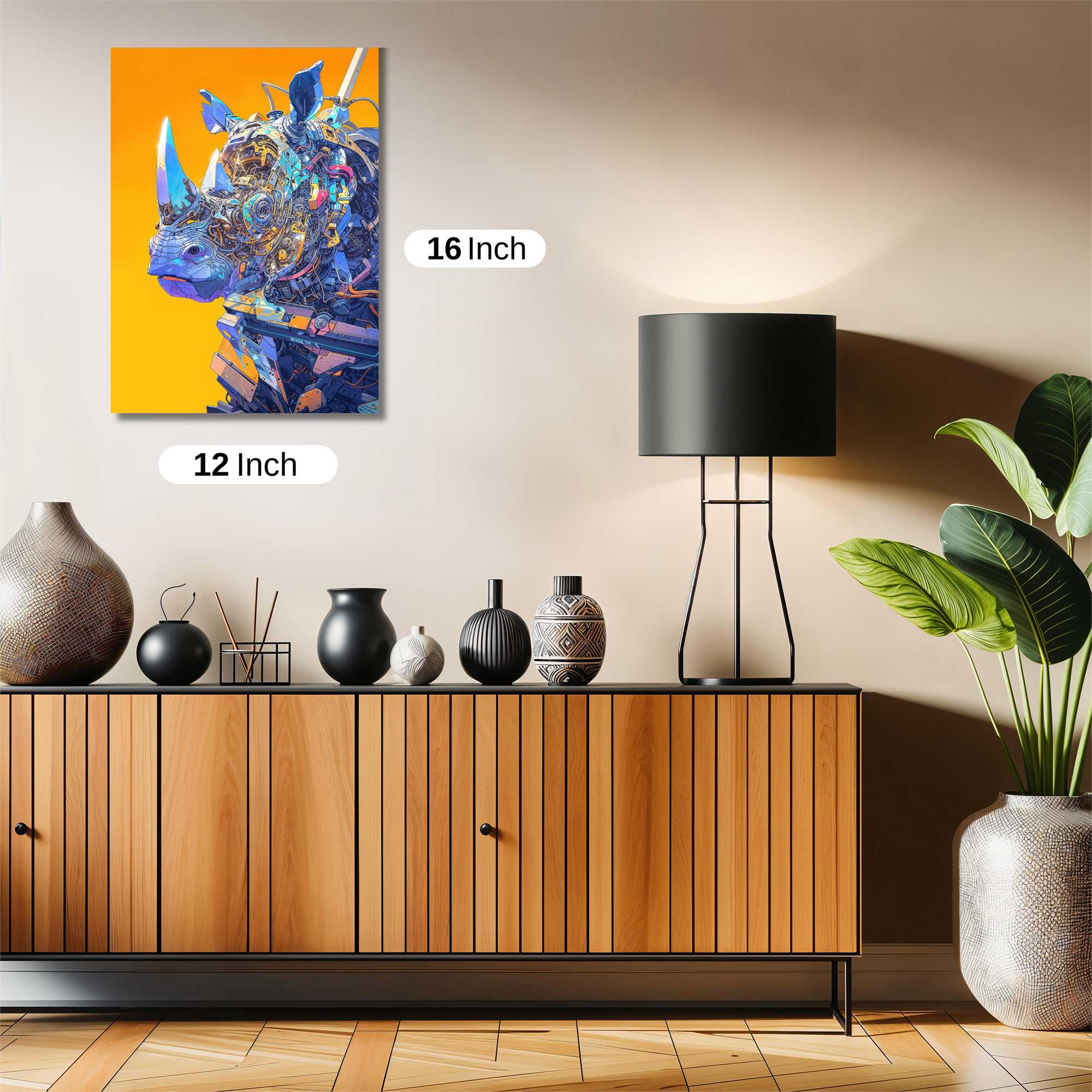Robo-Rhino Safe Wall Magnetic / M