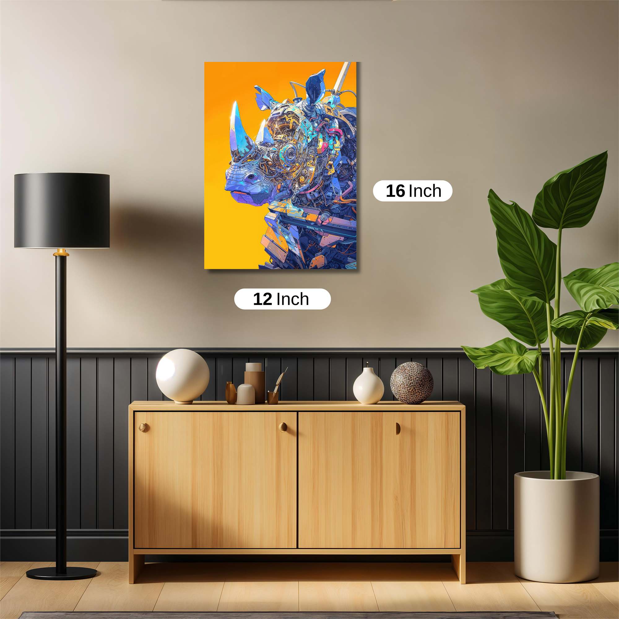 Robo-Rhino Safe Wall Magnetic / M