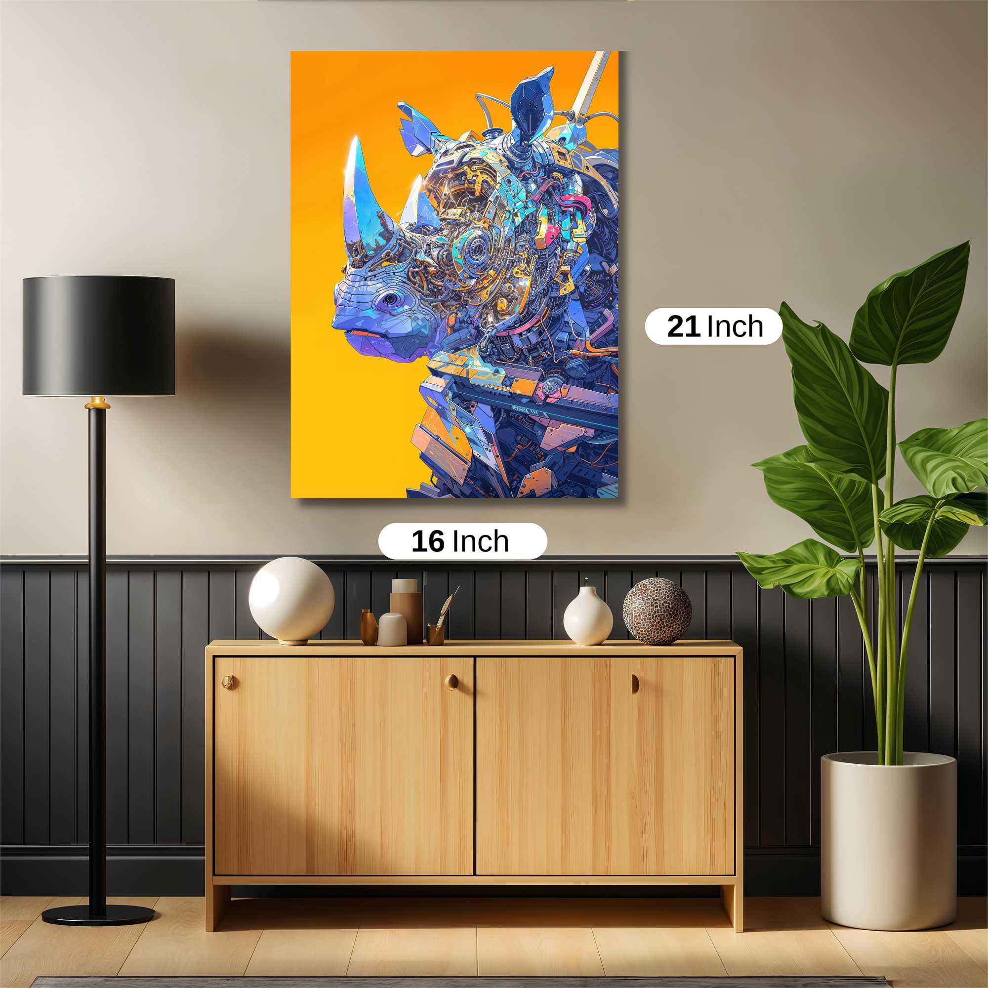 Robo-Rhino Safe Wall Magnetic / M