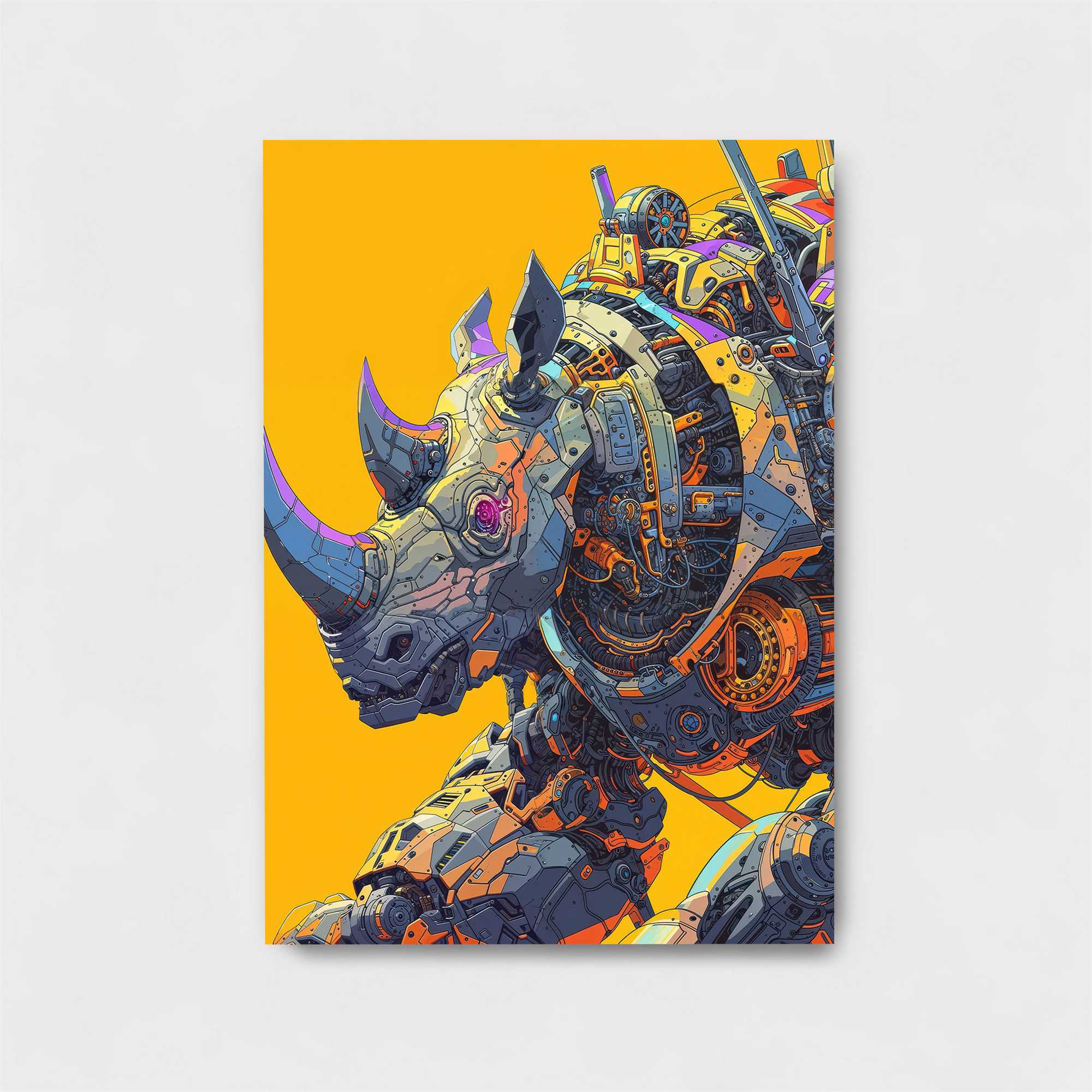 Mecha Rhino Safe Wall Magnetic / M