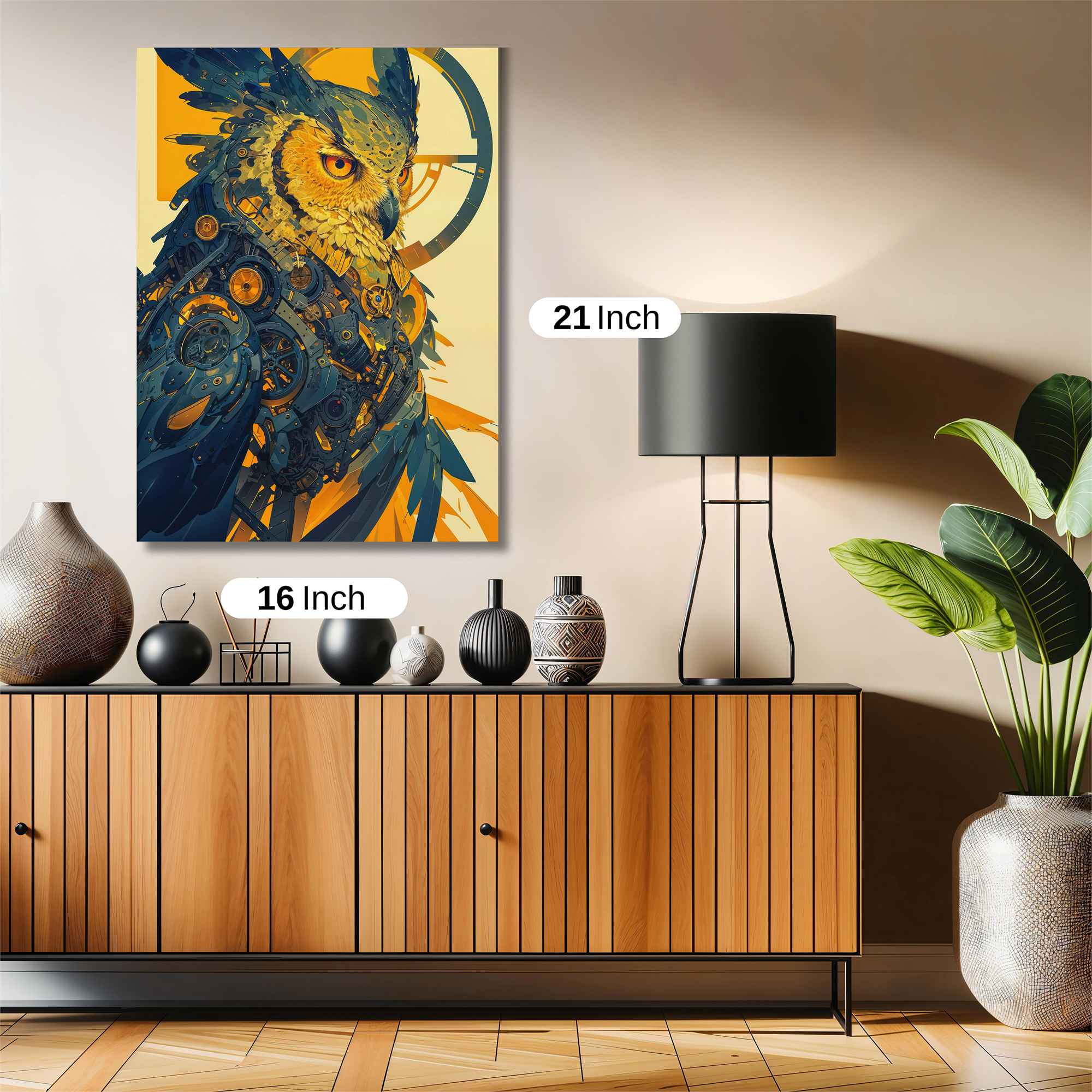 Owl Mechanica Safe Wall Magnetic / M