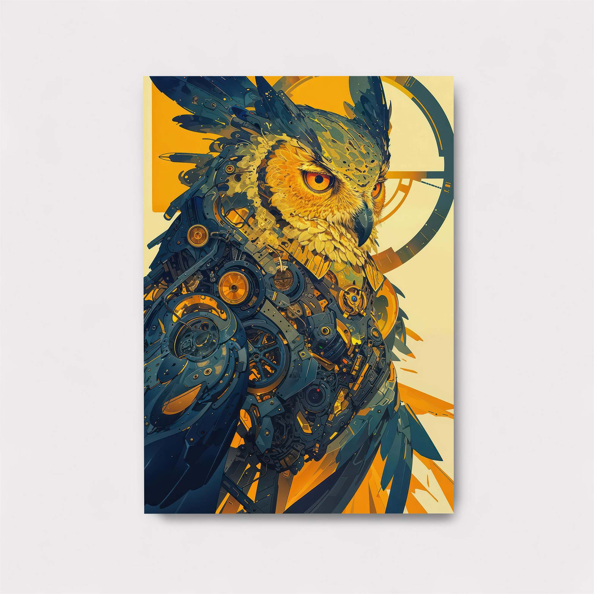 Owl Mechanica Safe Wall Magnetic / M