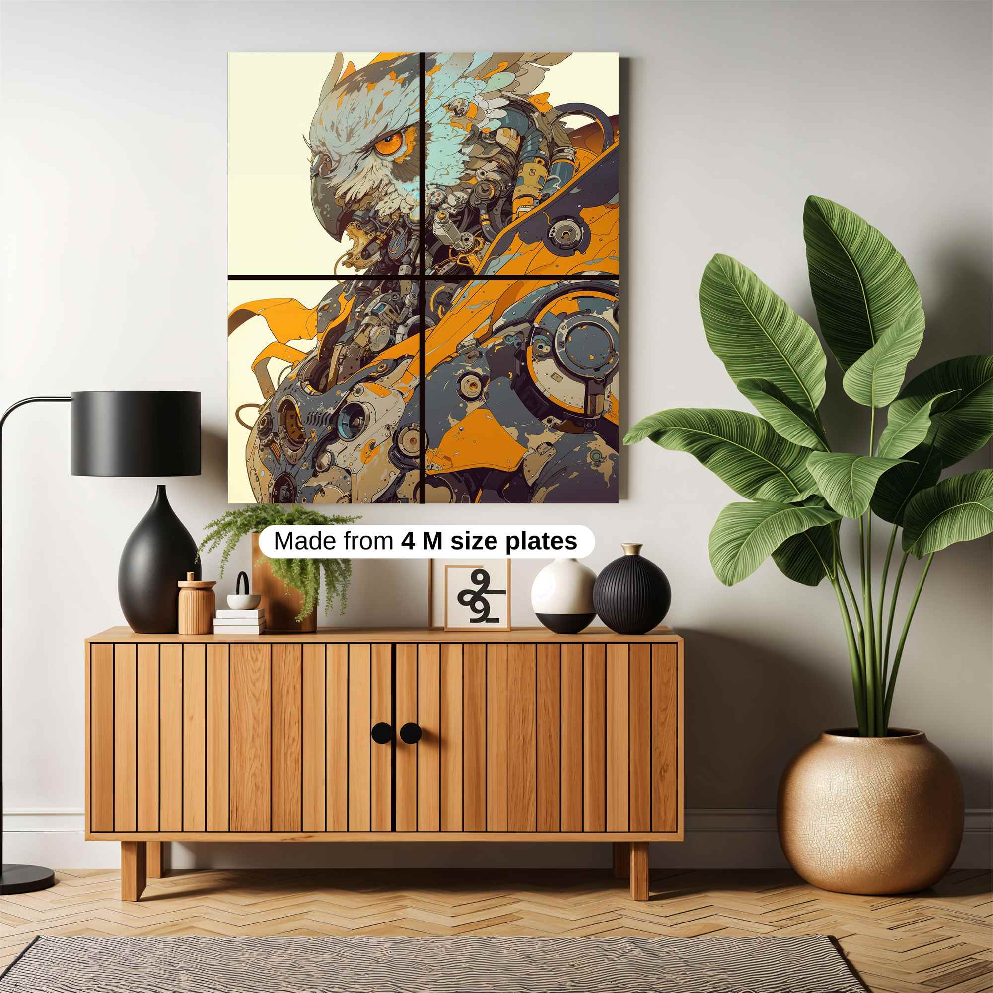 Cyber Owl Safe Wall Magnetic / M