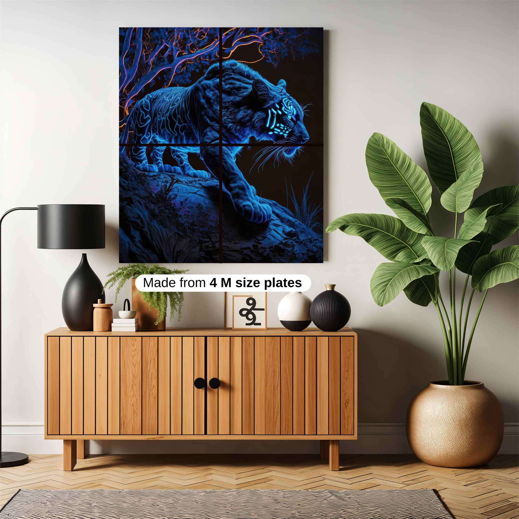 Neon Predator Safe Wall Magnetic / M
