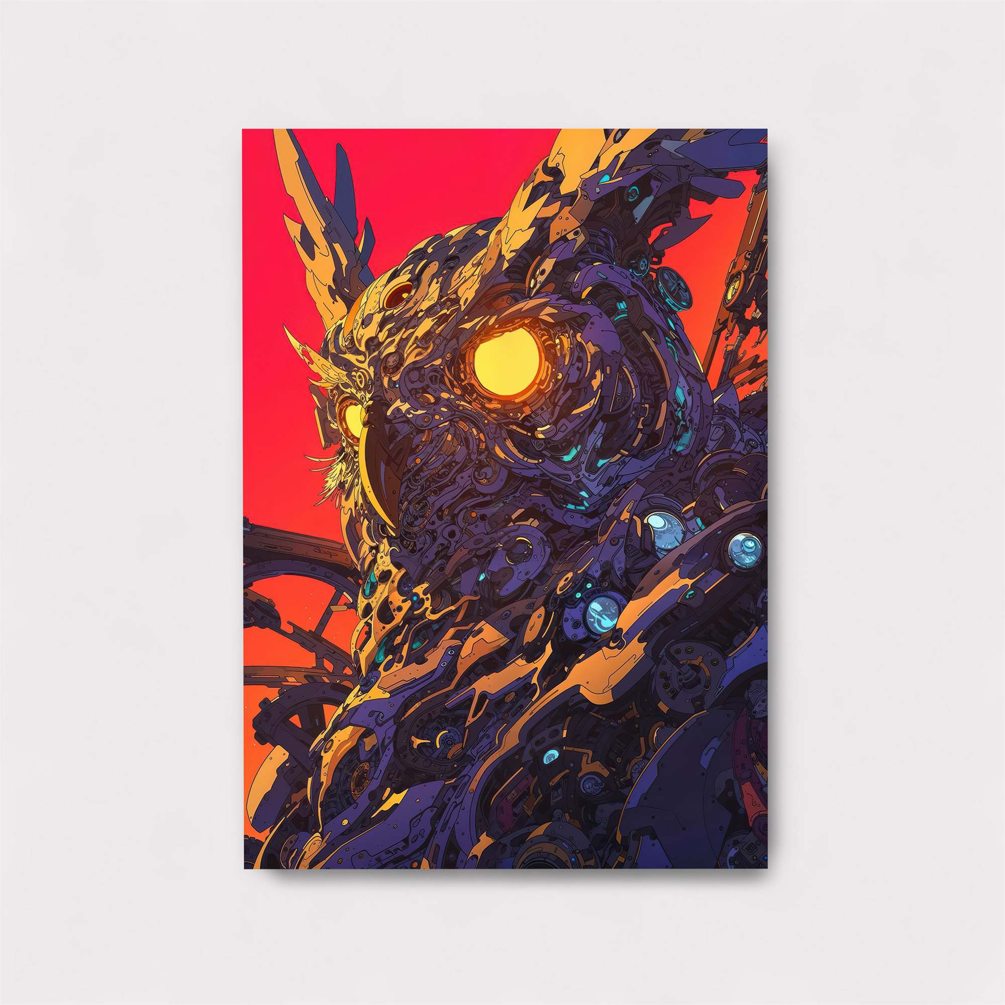 Cyber Owl Safe Wall Magnetic / M