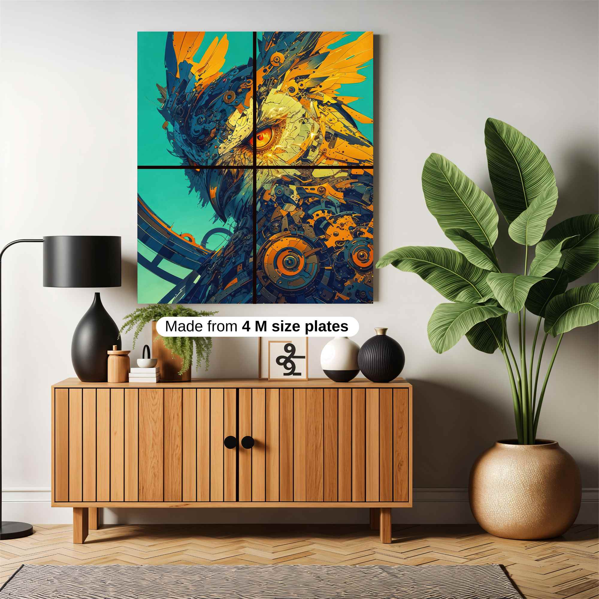 Owl Majesty Safe Wall Magnetic / M