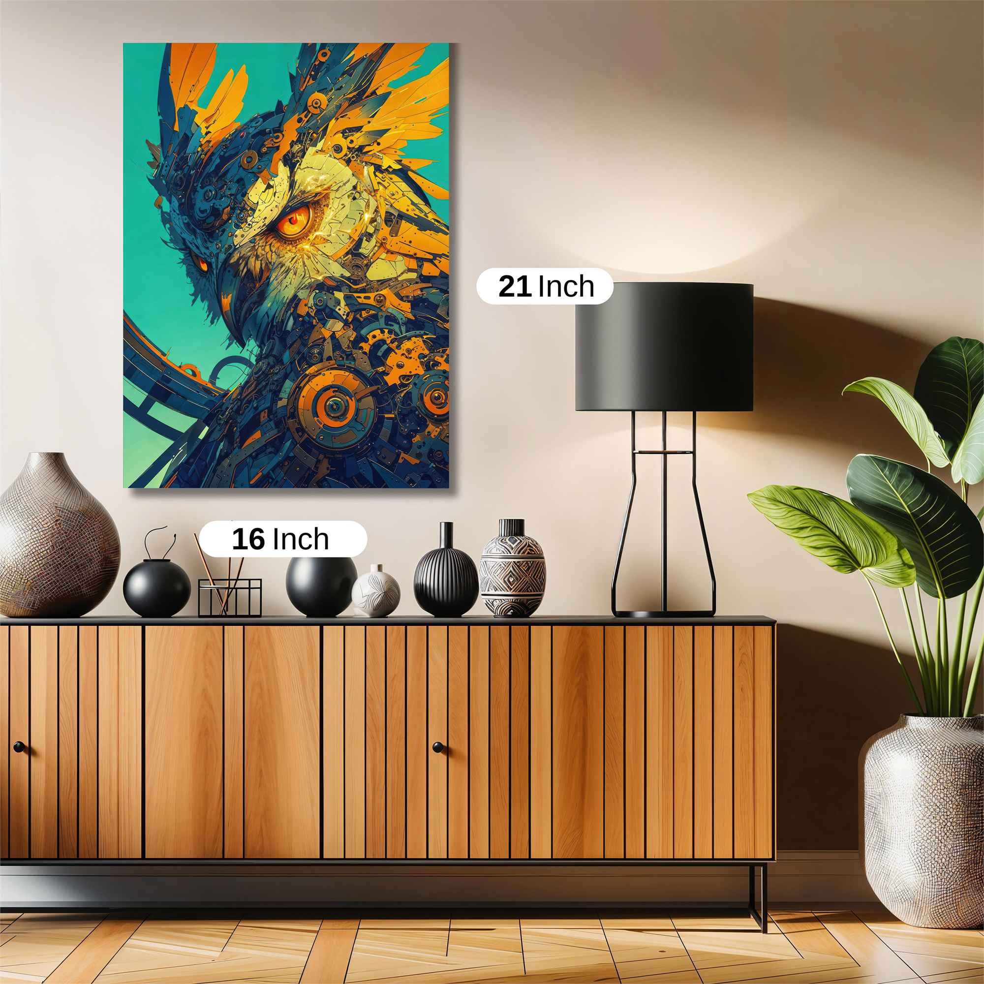 Owl Majesty Safe Wall Magnetic / M