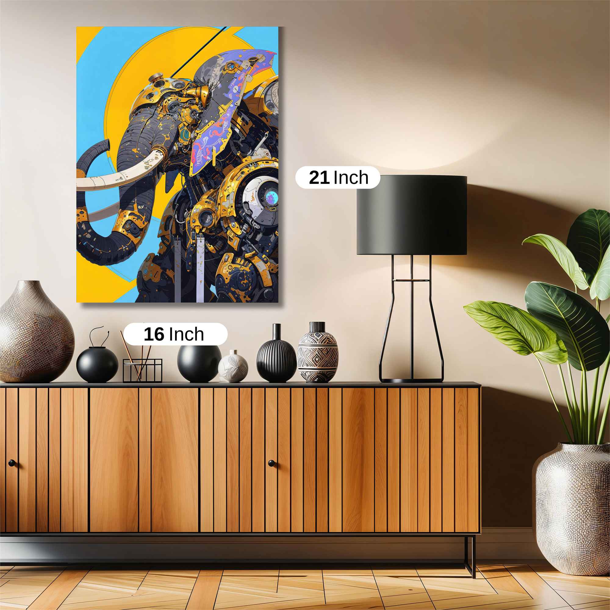 Elephant Majesty Safe Wall Magnetic / M