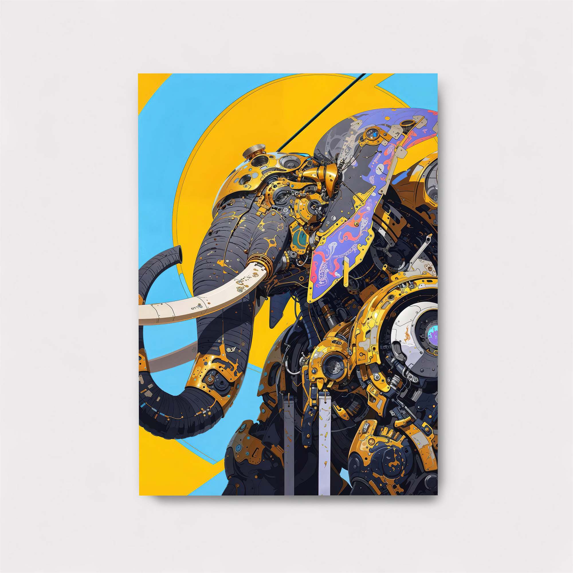 Elephant Majesty Safe Wall Magnetic / M