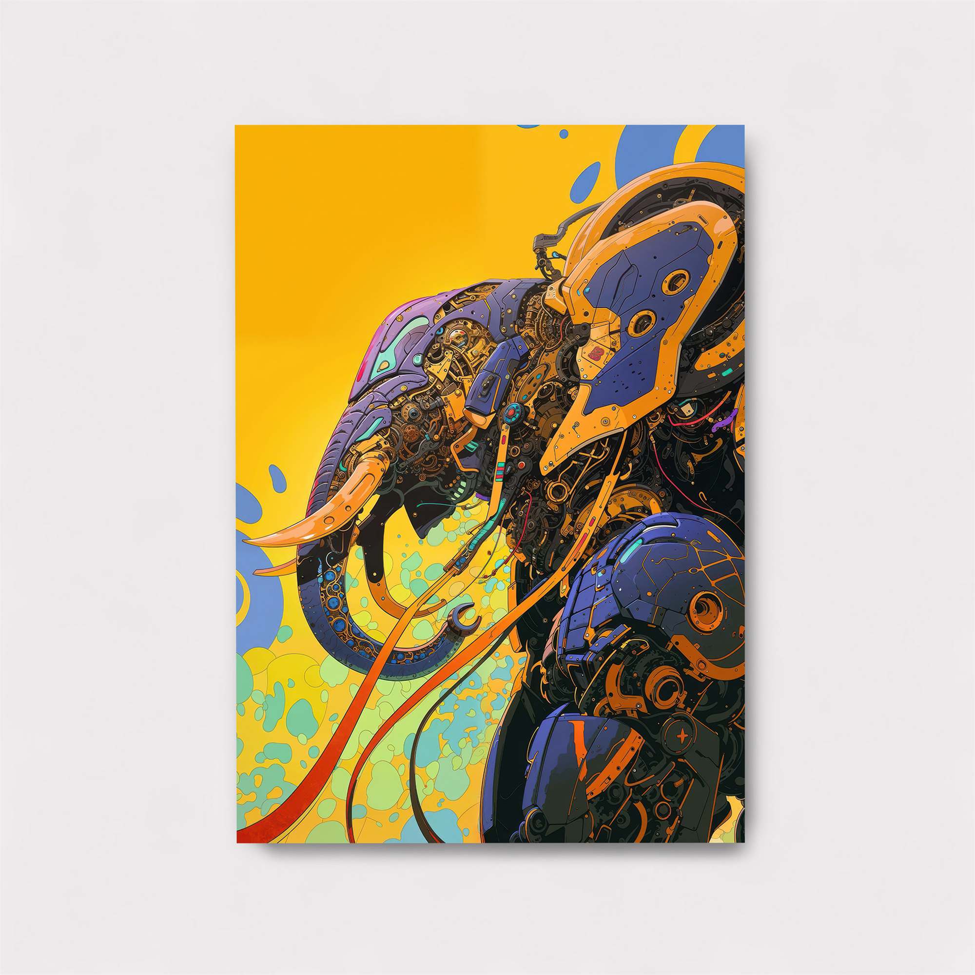 Cyber Elephant Safe Wall Magnetic / M