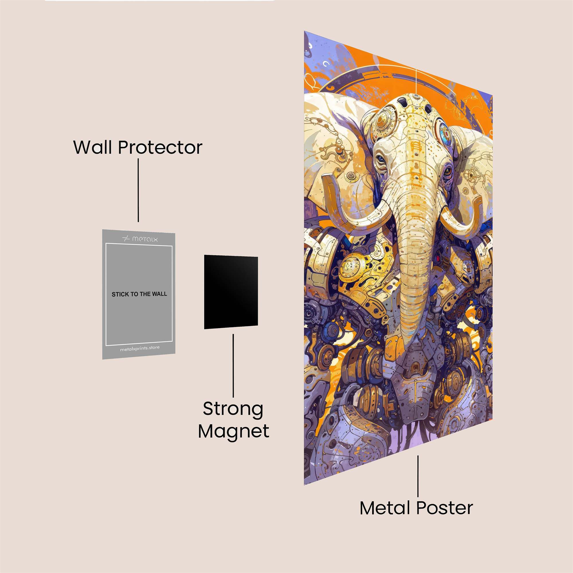 Ganesha Fusion Safe Wall Magnetic / M