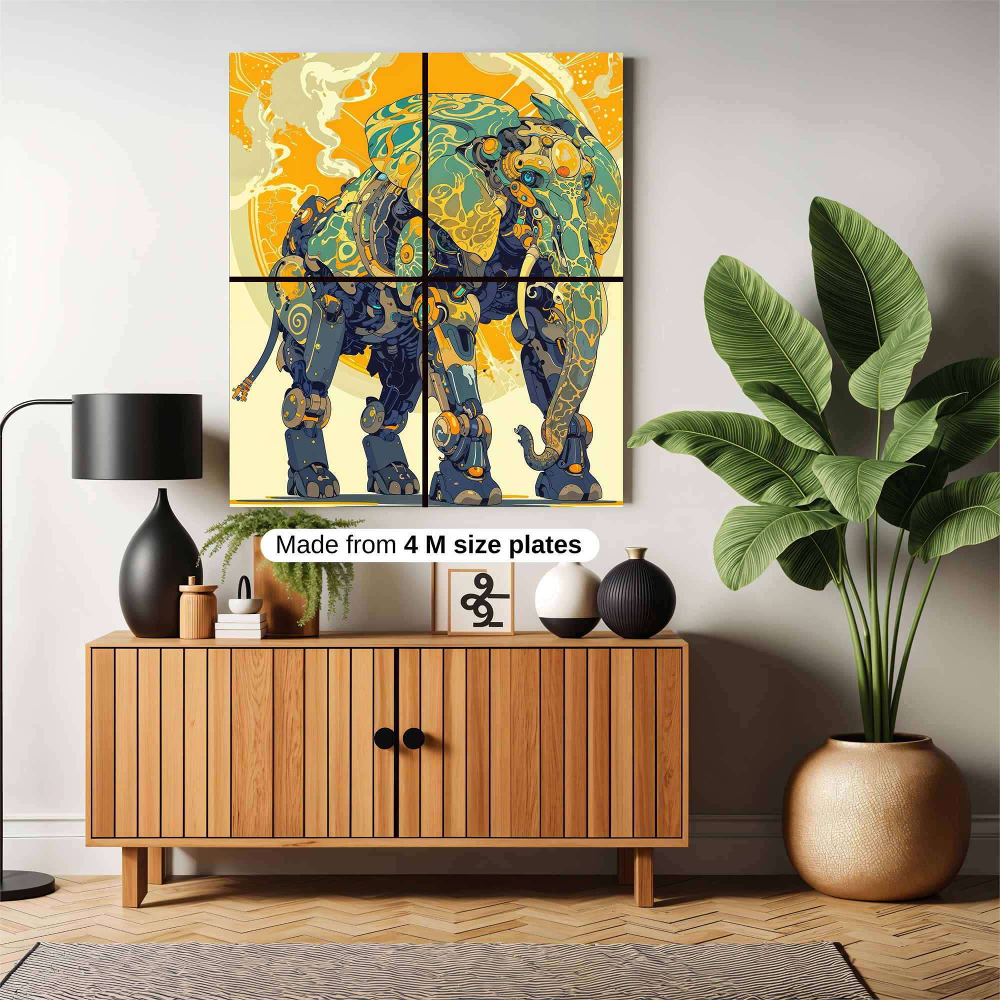 Elephant Fusion Safe Wall Magnetic / M