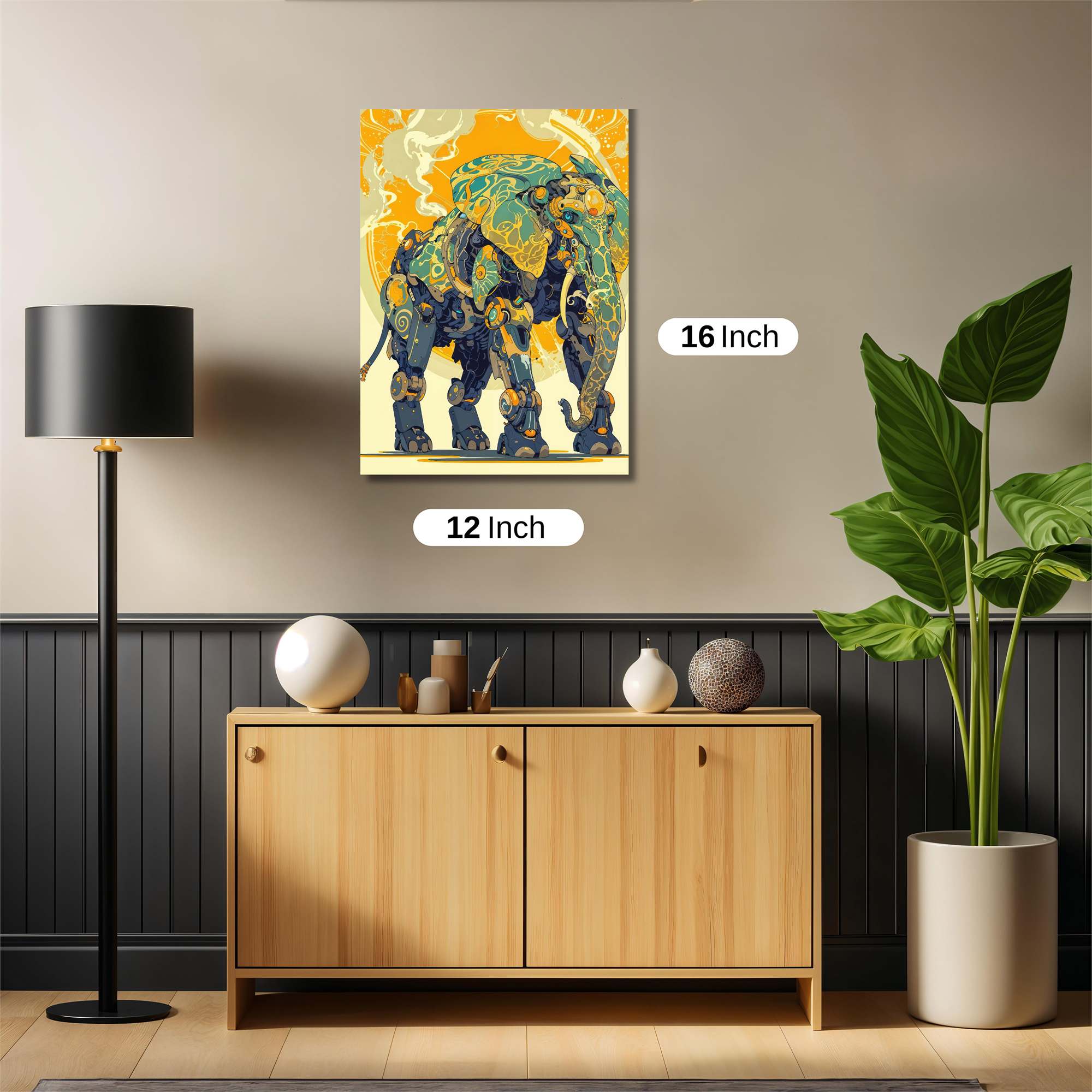 Elephant Fusion Safe Wall Magnetic / M