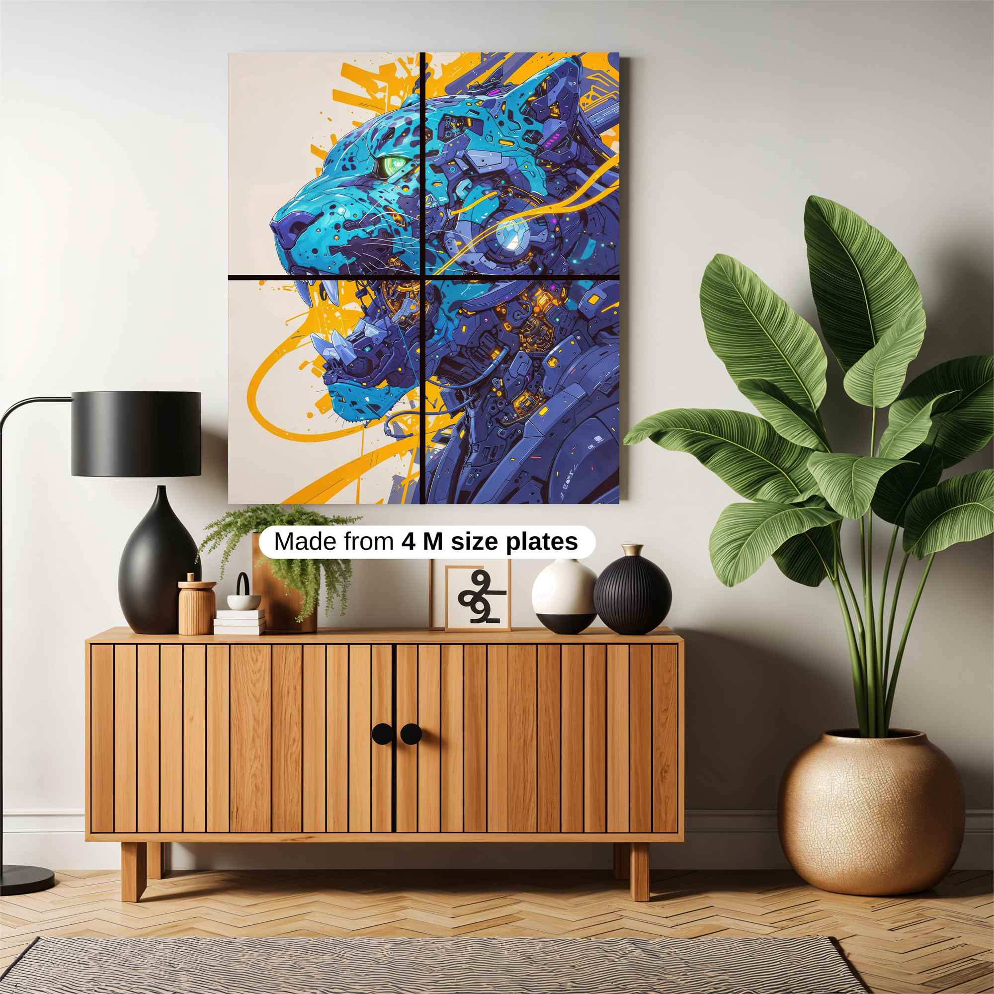 Cyber Fury Safe Wall Magnetic / M