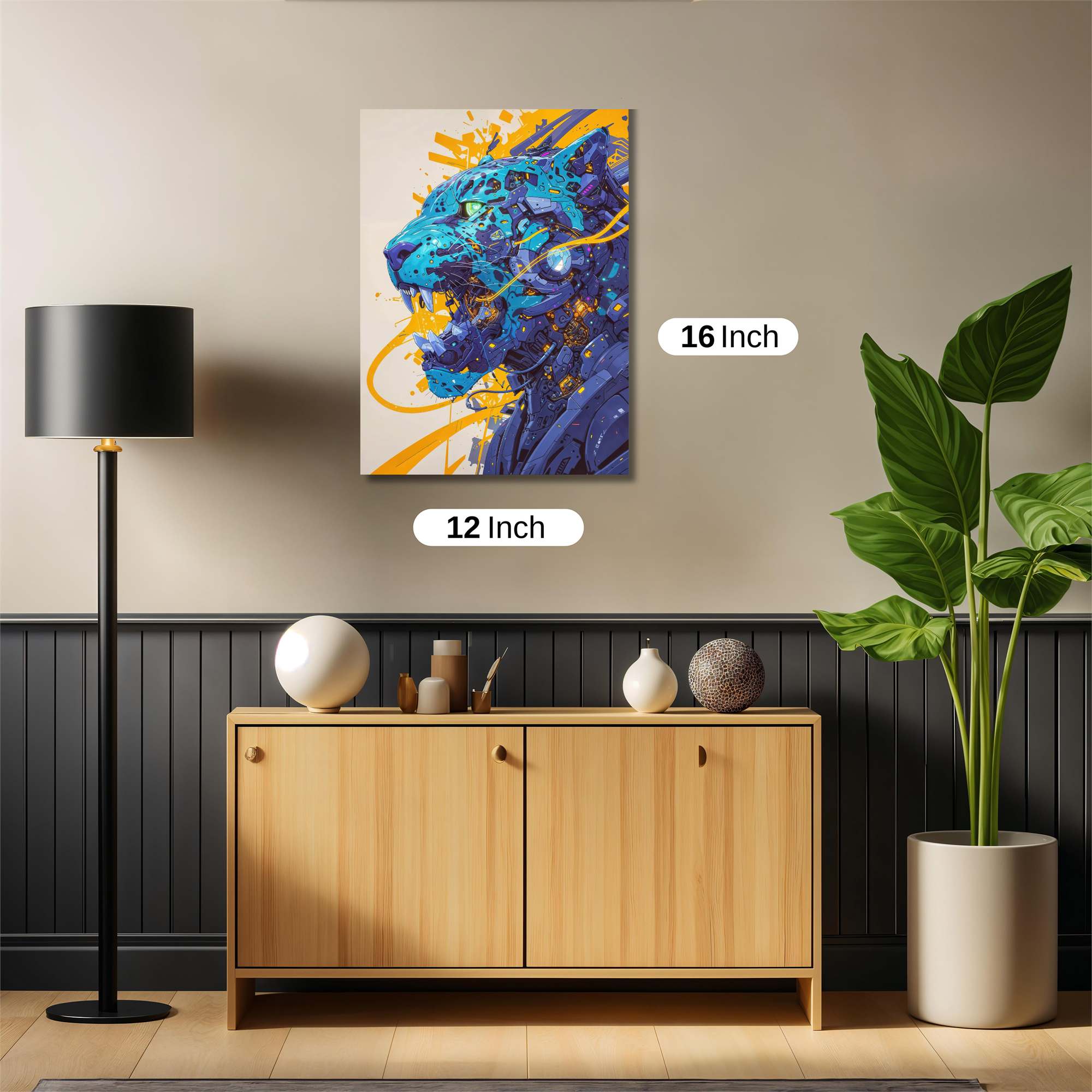 Cyber Fury Safe Wall Magnetic / M