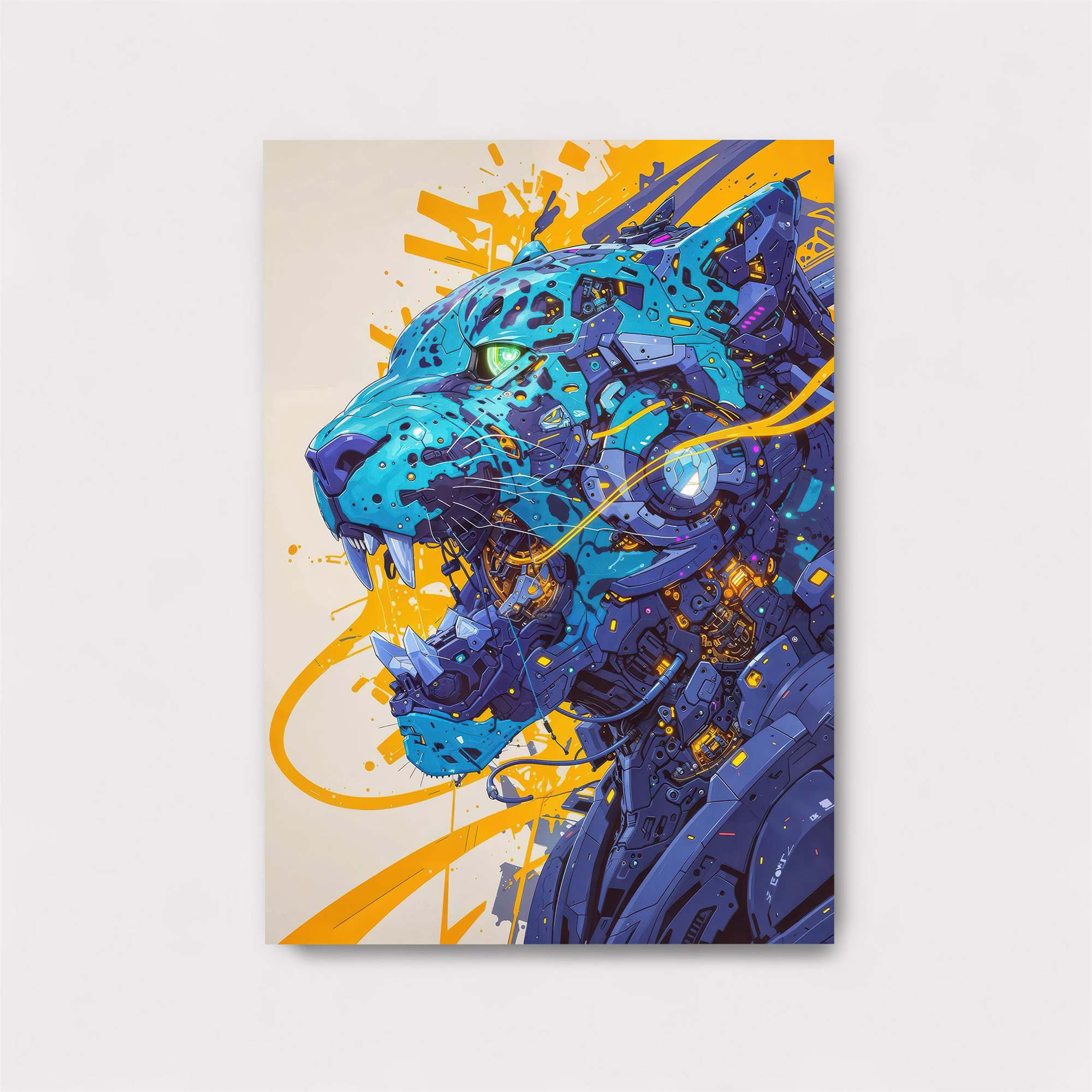 Cyber Fury Safe Wall Magnetic / M