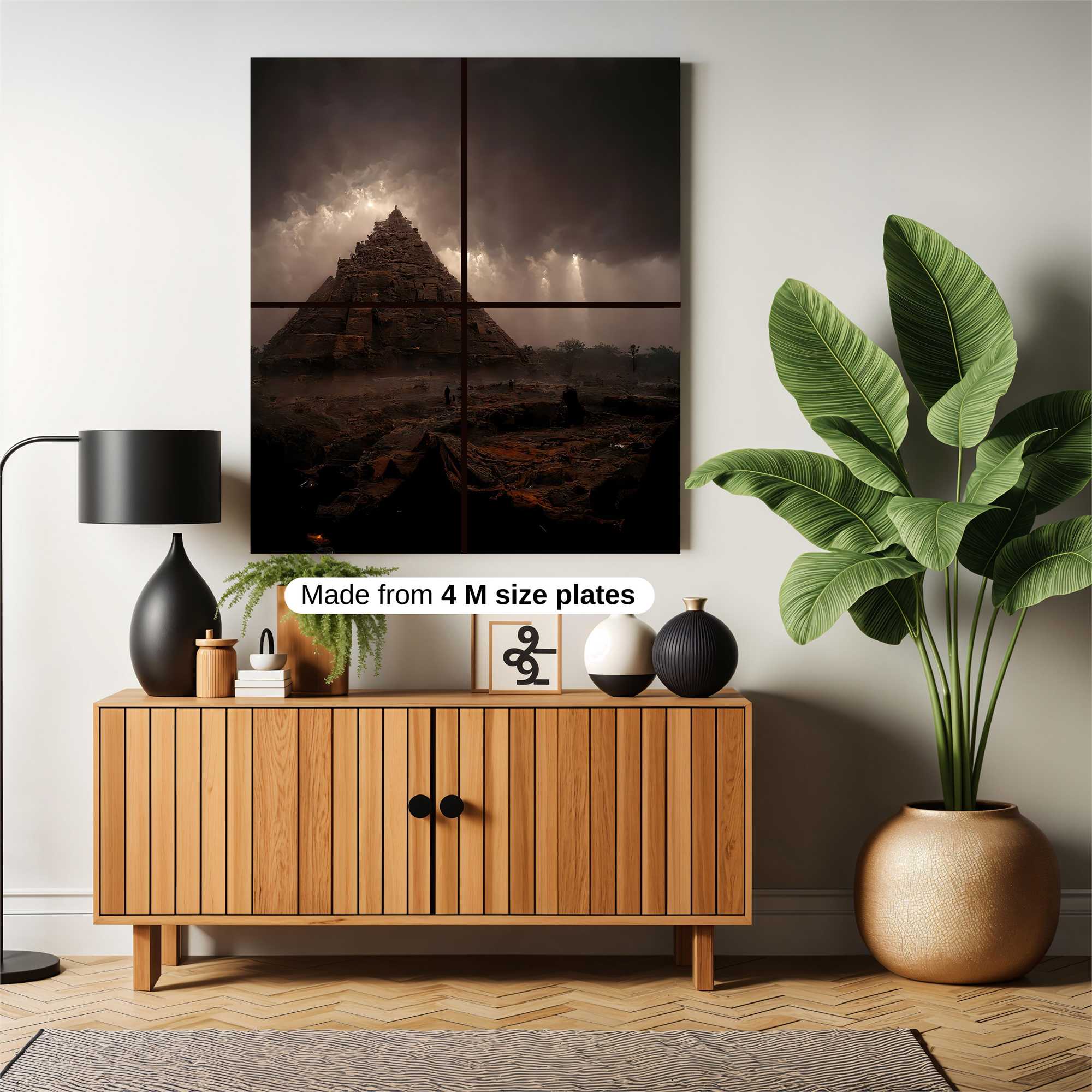 Pyramid Ominous Safe Wall Magnetic / M