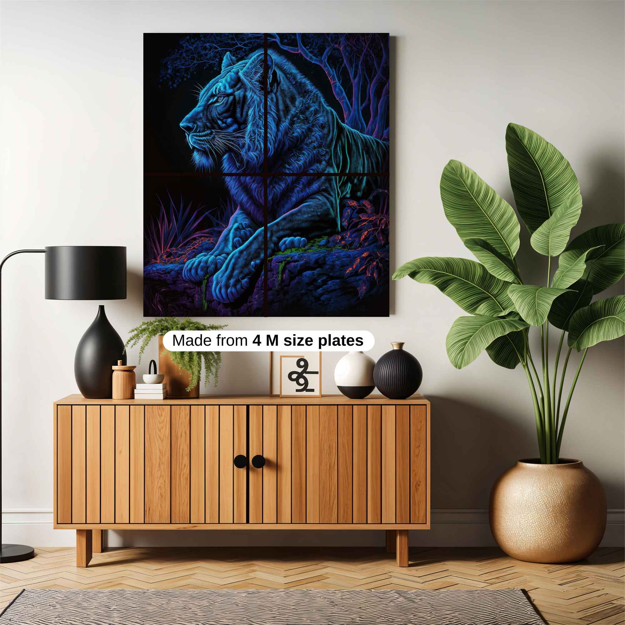 Tiger Serenity Safe Wall Magnetic / M