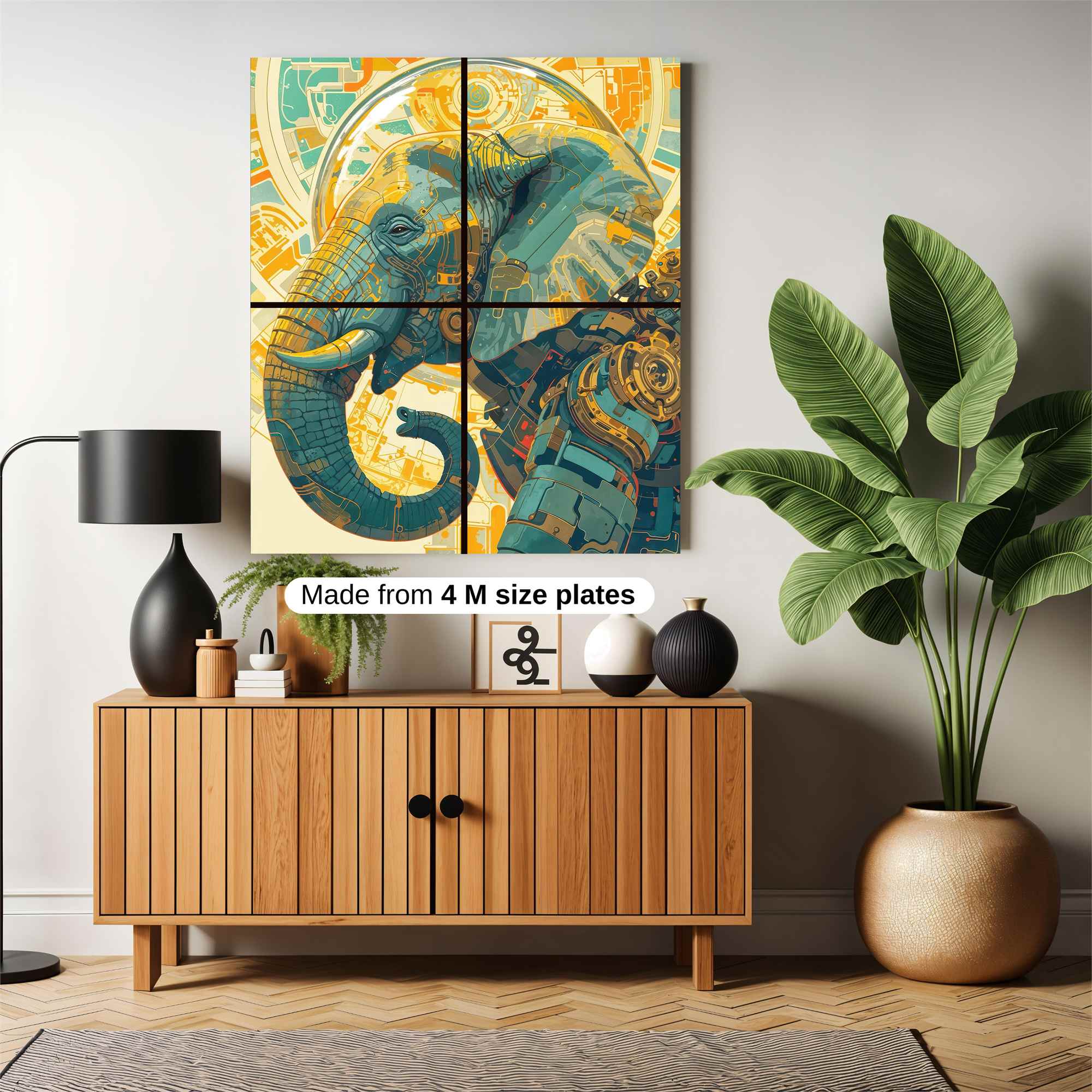 Elephant Radiance Safe Wall Magnetic / M