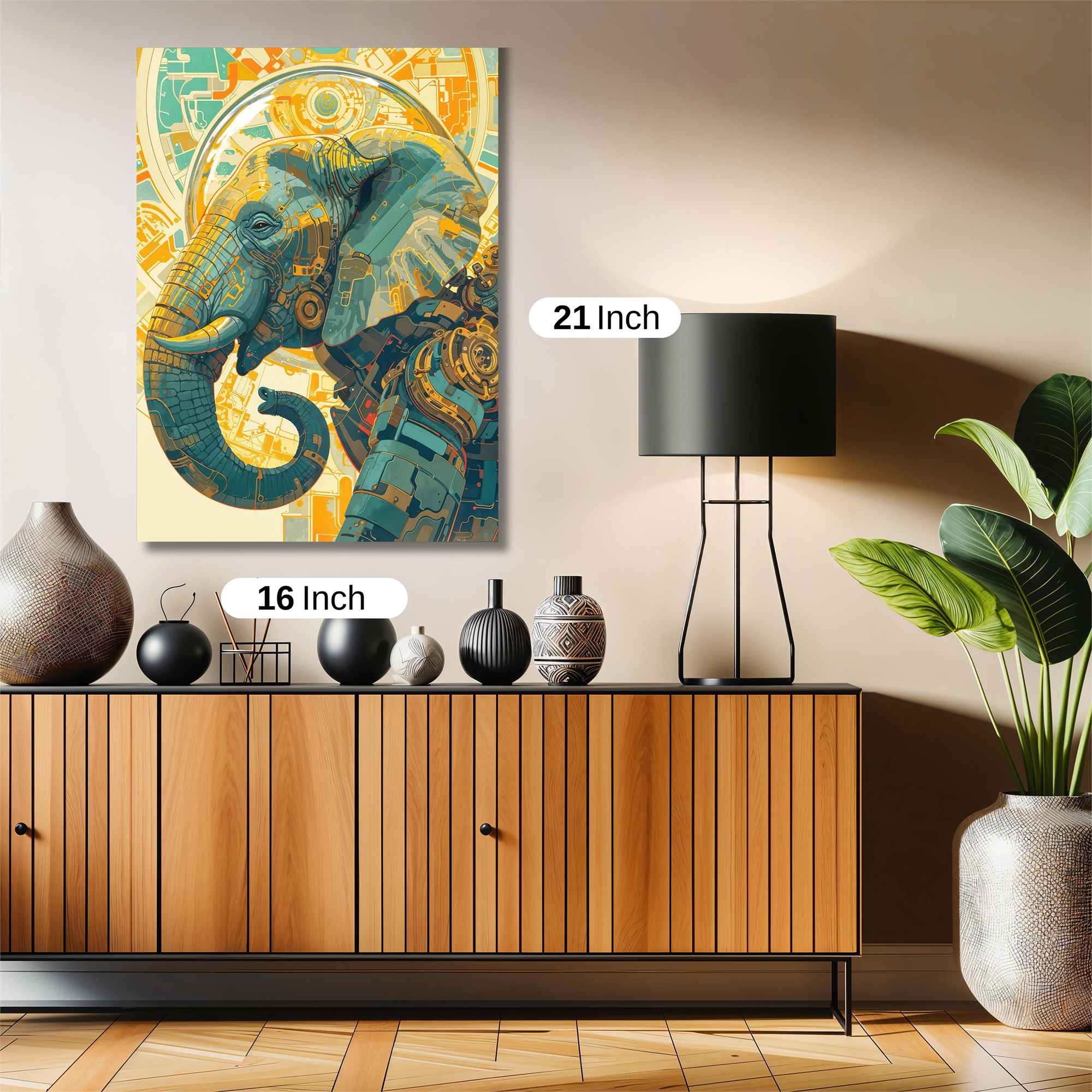 Elephant Radiance Safe Wall Magnetic / M