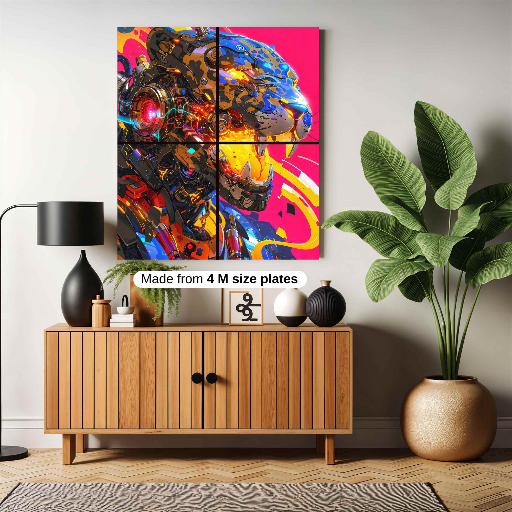 Cyber Roar Safe Wall Magnetic / M