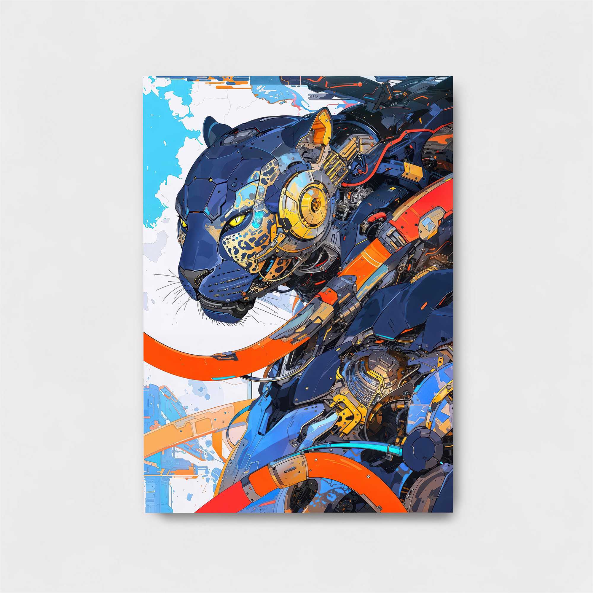 Cyber Panther Safe Wall Magnetic / M