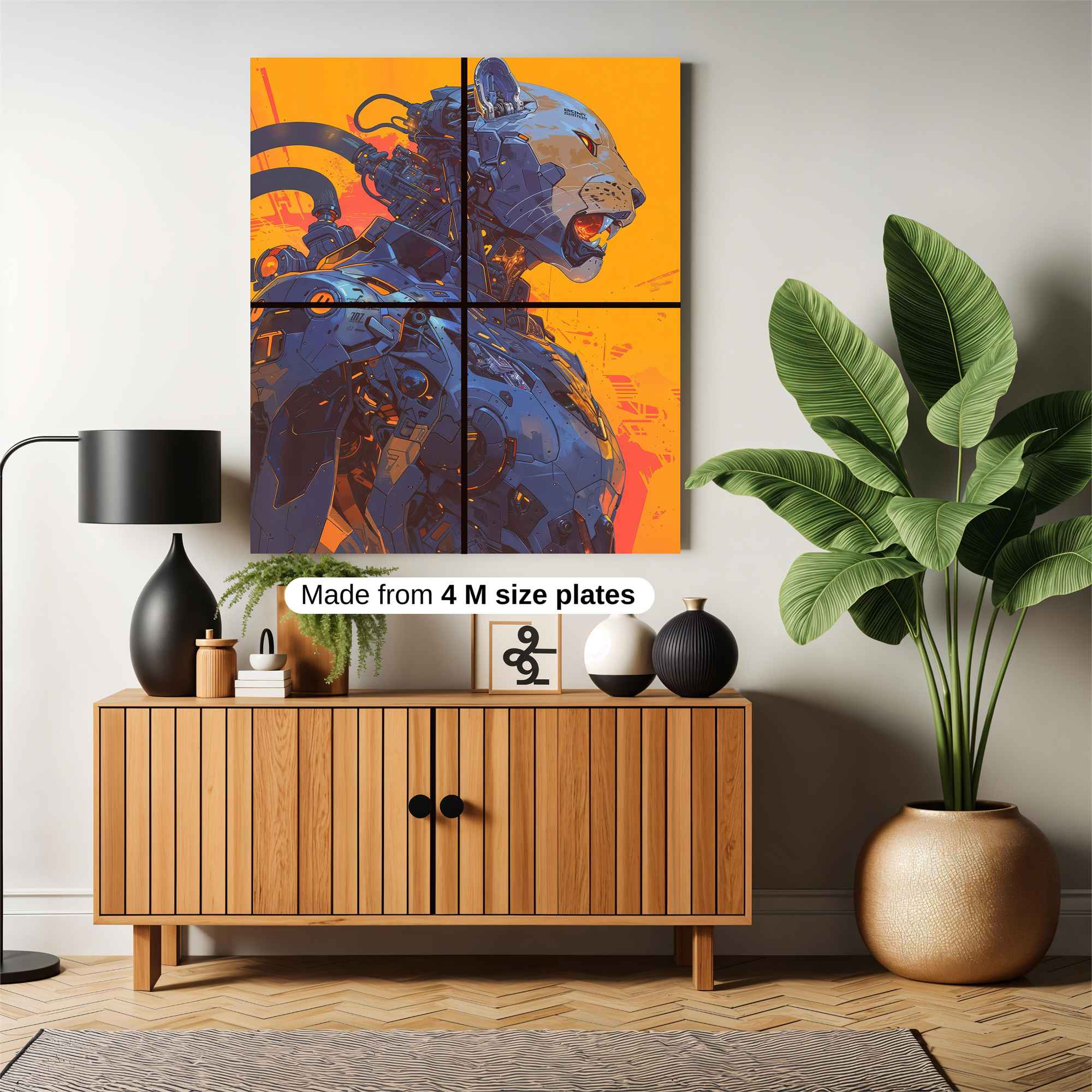 Cyber Feral Safe Wall Magnetic / M