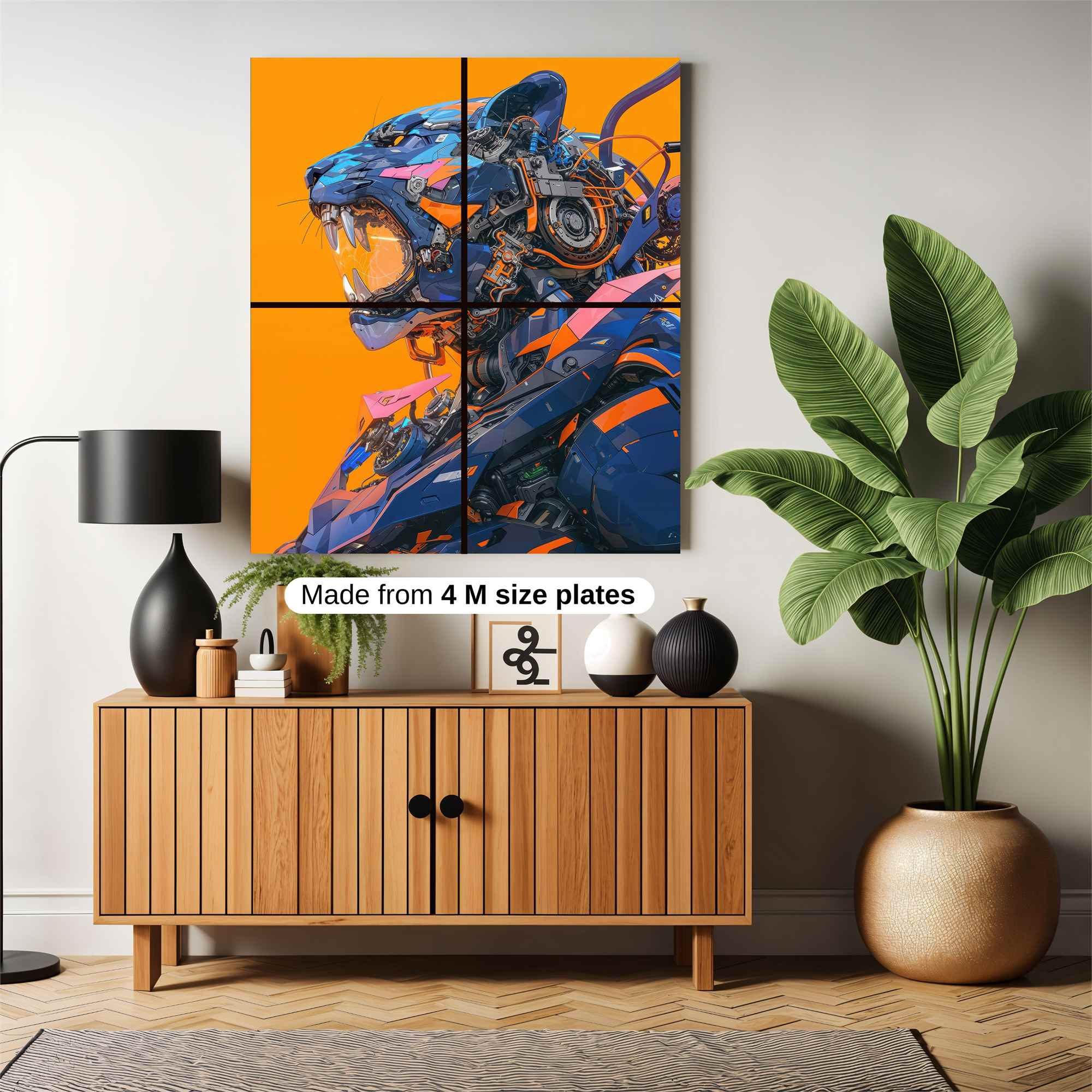 Cyber Fury Safe Wall Magnetic / M