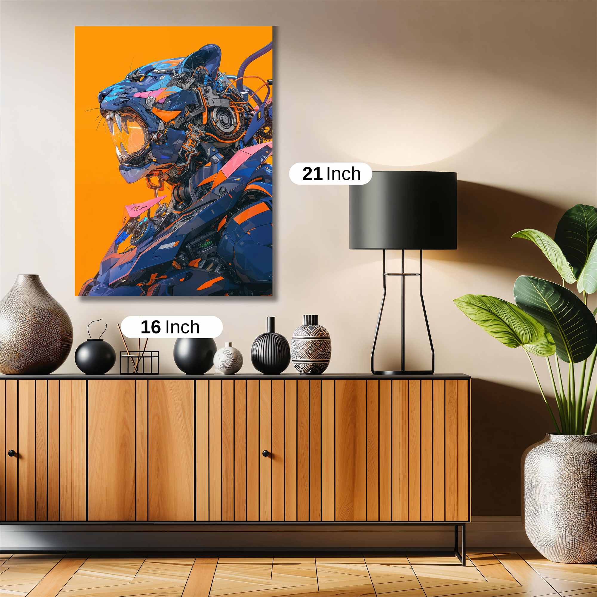 Cyber Fury Safe Wall Magnetic / M