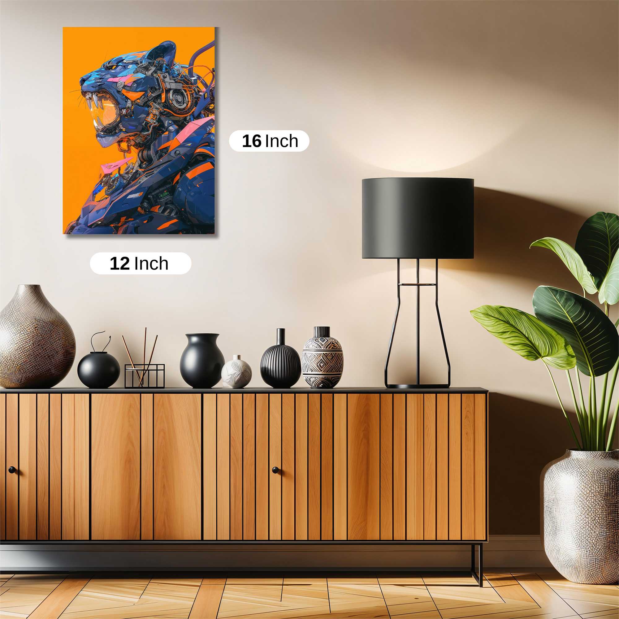 Cyber Fury Safe Wall Magnetic / M