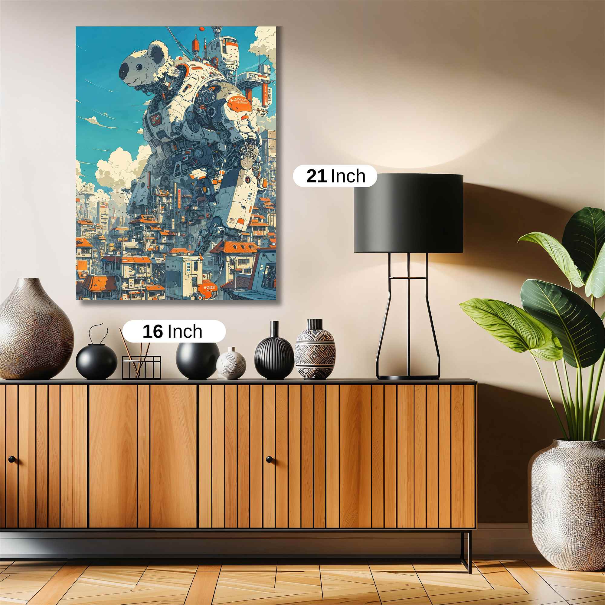 BearBot Serenity Safe Wall Magnetic / M